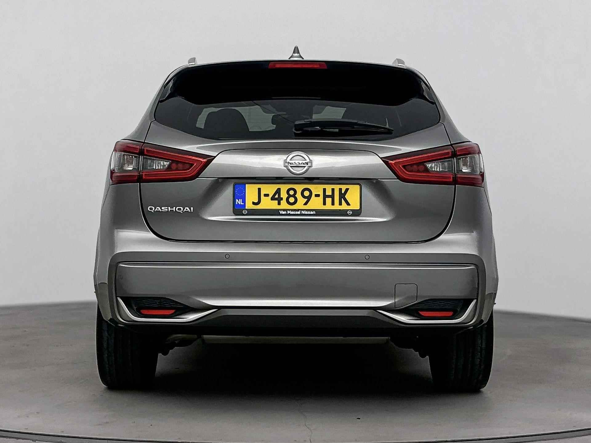 Nissan Qashqai 1.3 DIG-T Tekna + 160pk | Automaat | Panorama-dak | BOSE | Leder | 360 Camera | Stoelverwarming | Navigatie | Keyless | LED | LMV 19'' - 4/26