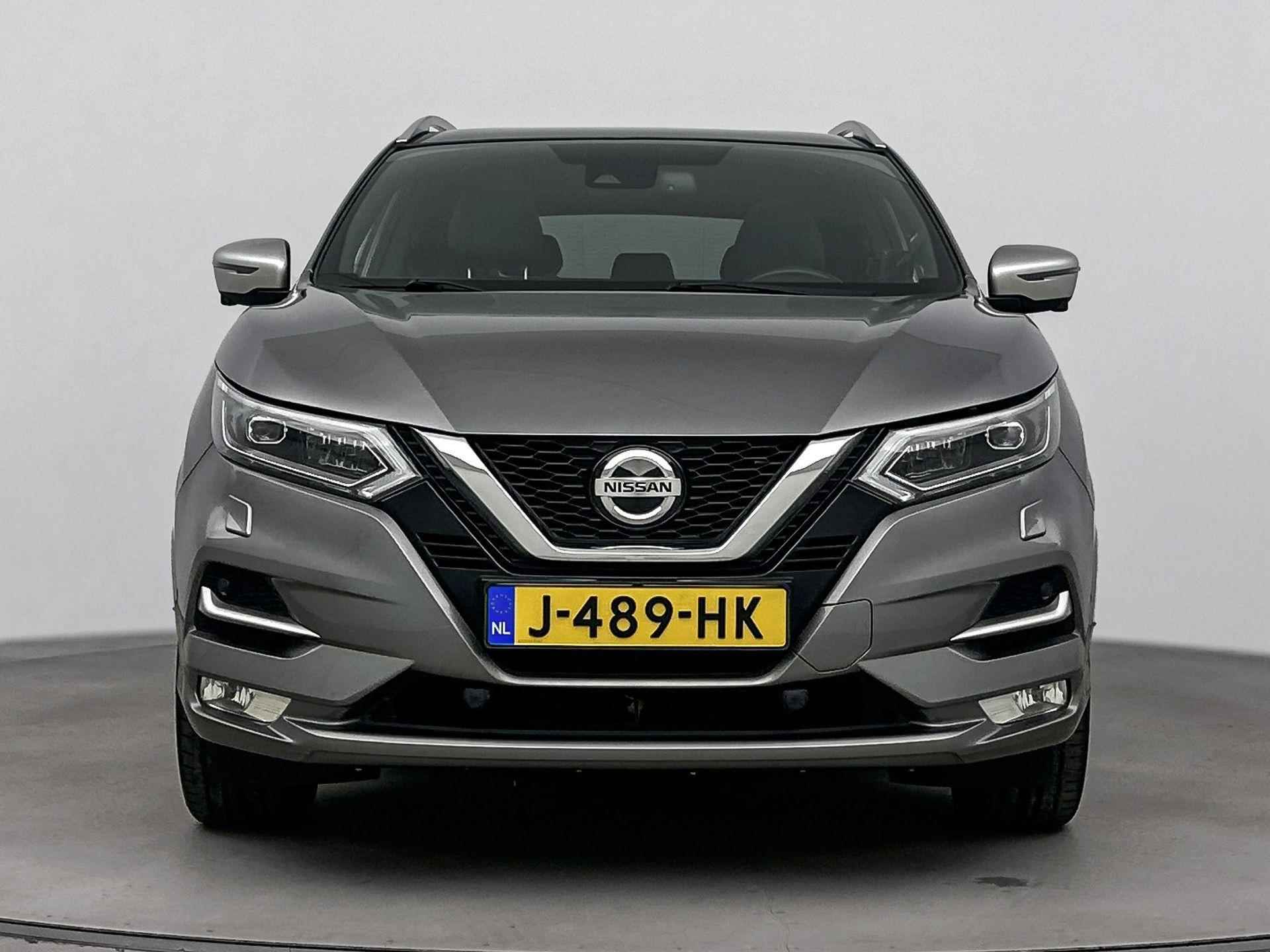 Nissan Qashqai 1.3 DIG-T Tekna + 160pk | Automaat | Panorama-dak | BOSE | Leder | 360 Camera | Stoelverwarming | Navigatie | Keyless | LED | LMV 19'' - 6/26