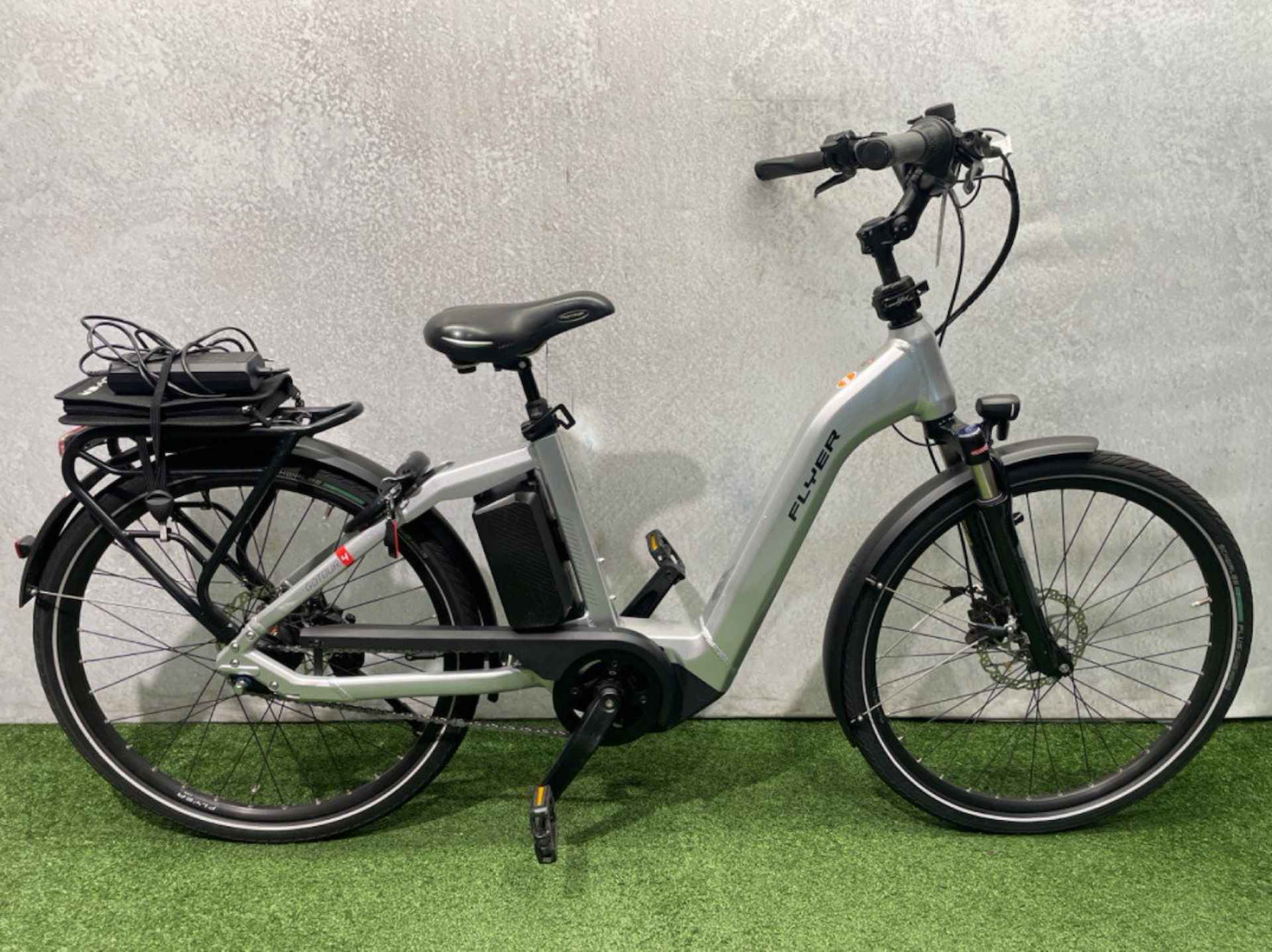 Flyer Gotour4 5.00 | 630Wh. Lage instap Silver 42cm 2020