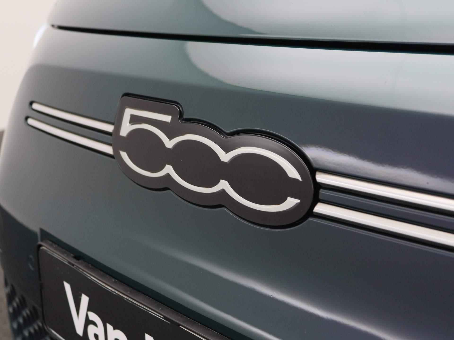 Fiat 500e C La Prima 42 kWh | Leder | Navi | Cam | ECC | PDC | LMV | LED | - 41/50