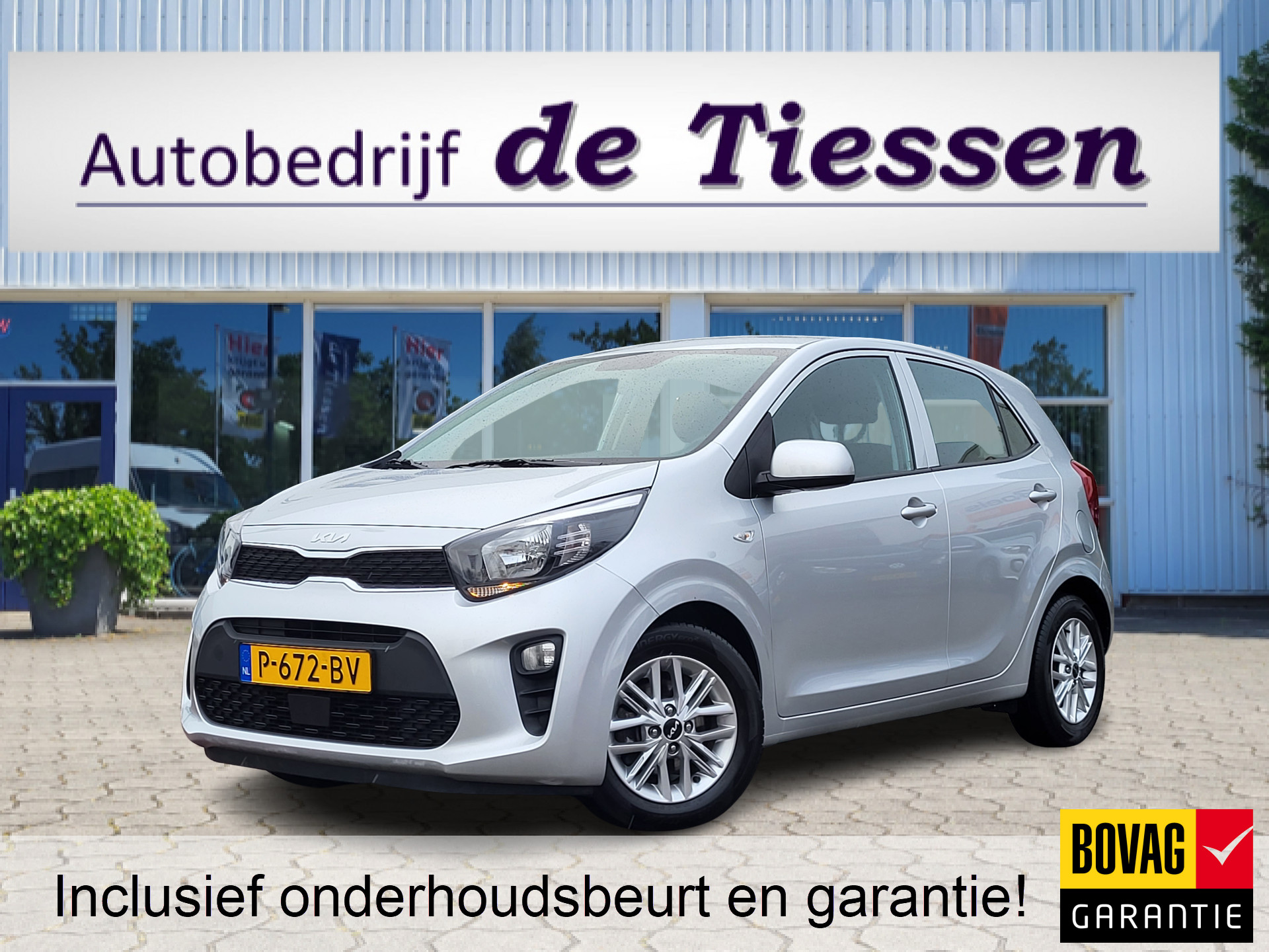 Kia Picanto 1.0 DPi DynamicLine, Carplay, Camera, Cruise, Rijklaar met beurt & garantie!