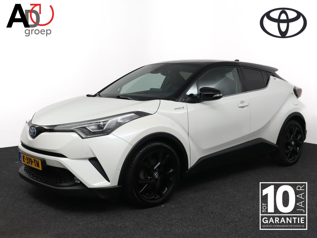 Toyota C-HR 1.8 Hybrid Bi-Tone | LED verlichting | Adaptive Cruise Control | Lederen bekleding | Stoelverwarming | Stuurverwarming |