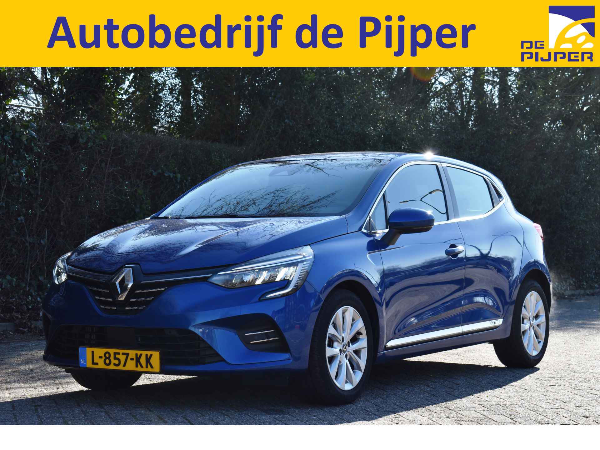 Renault Clio 1.0 TCe Intens NL-AUTO, 1 EIGENAAR, CAMERA, KEYLESS, LED, STOELVERW, NAVI, BLUETOOTH, VELGEN - 1/73