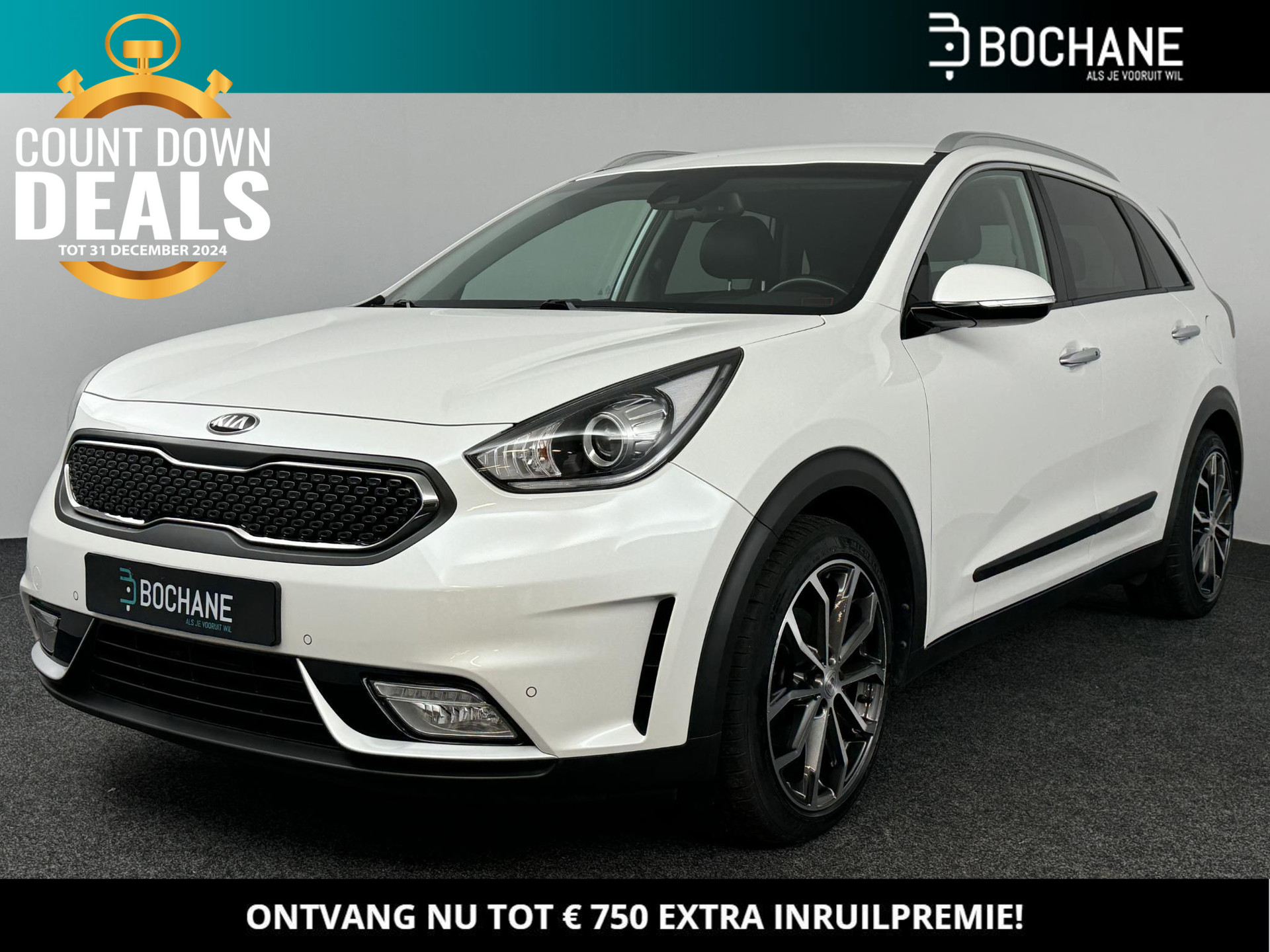 Kia Niro 1.6 GDi Hybrid DCT6 Design Edition | Automaat | Camera | 18" LMV. | JBL | Historie!