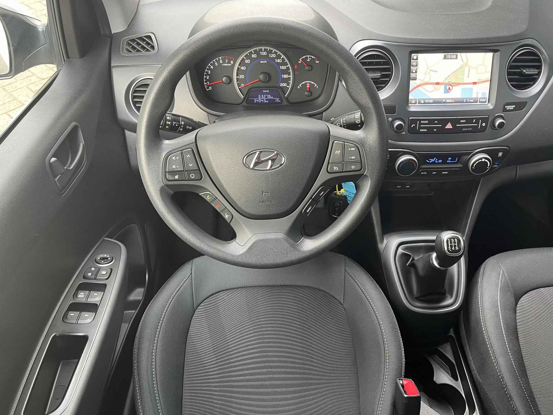 Hyundai i10 1.0i Go! 2017 | Navigatie | Cruisecontrol | Multimedia scherm | Lage kmstand | - 14/45