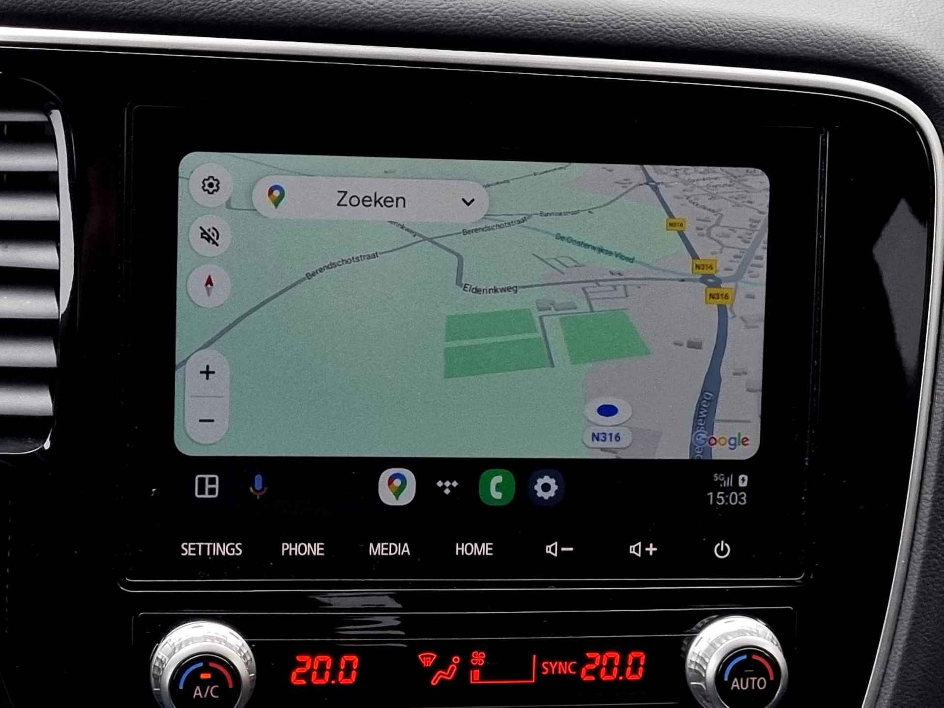 Mitsubishi Outlander 2.4 PHEV Pure S-AWC 4WD Automaat / Trekhaak (Afneembaar) / 1500KG Trekgewicht / Navigatie via Android Auto/Apple Carplay / Cruise Control - 4/46