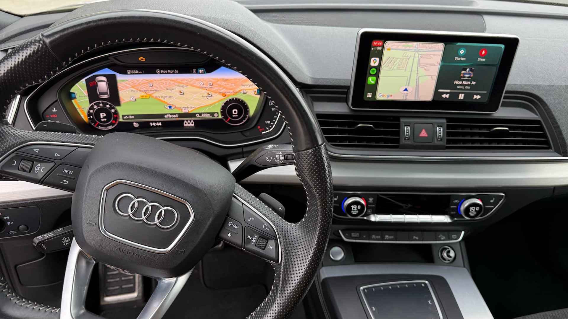 Audi Q5 2.0 TFSI quattro Launch Edition S-Line 2x | Vol | NL-Auto | Luchtvering | Pano | Elekt.haak | Vitrual Cockpit | Carplay - 15/26