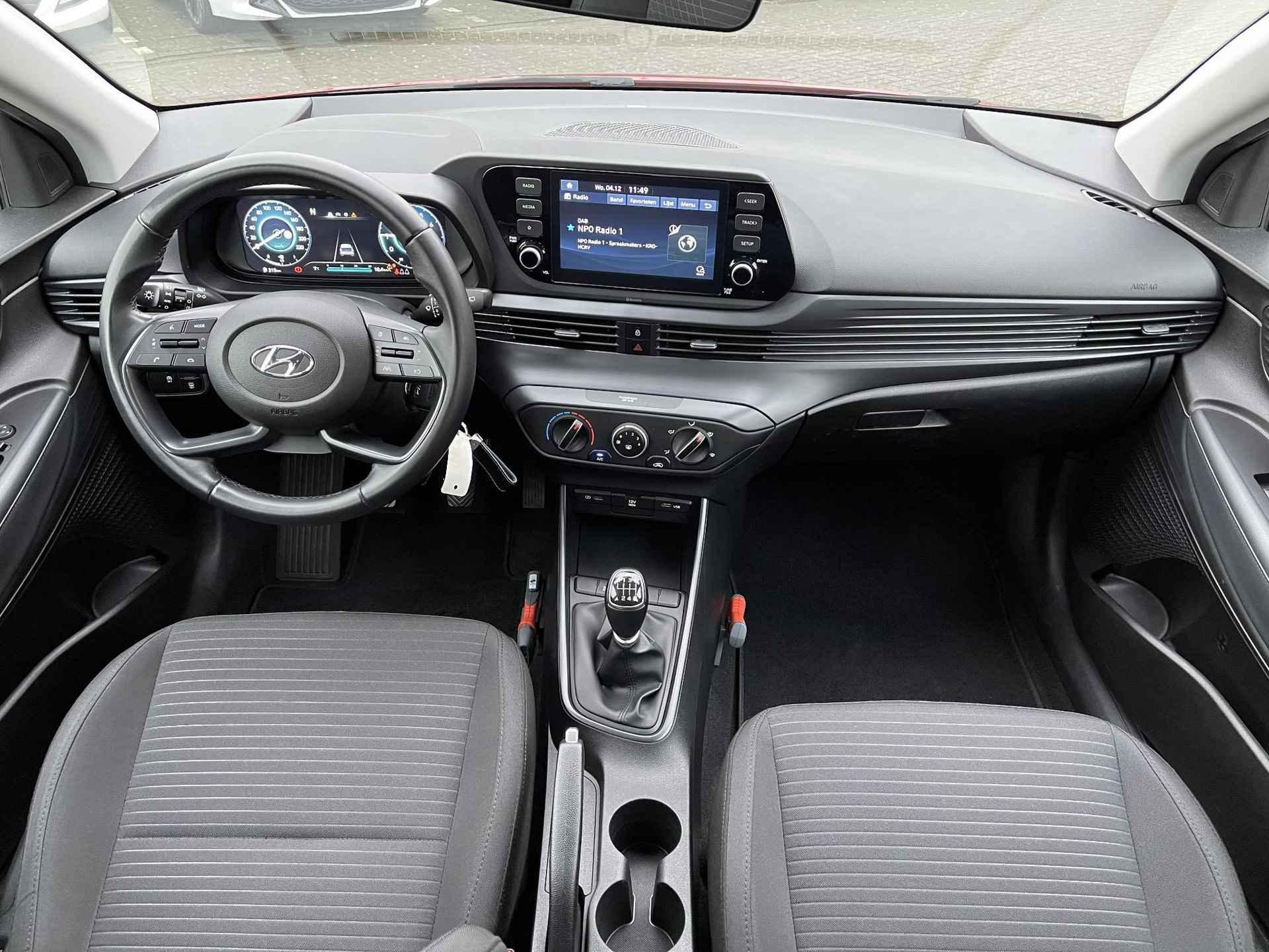 Hyundai i20 1.0 T-GDI Comfort | Two-Tone Lakkleur | Apple Carpaly/Android Auto | Camera | Cruise Control | Airco | Digitaal Instrumentenpaneel | Rijklaarprijs! - 13/23