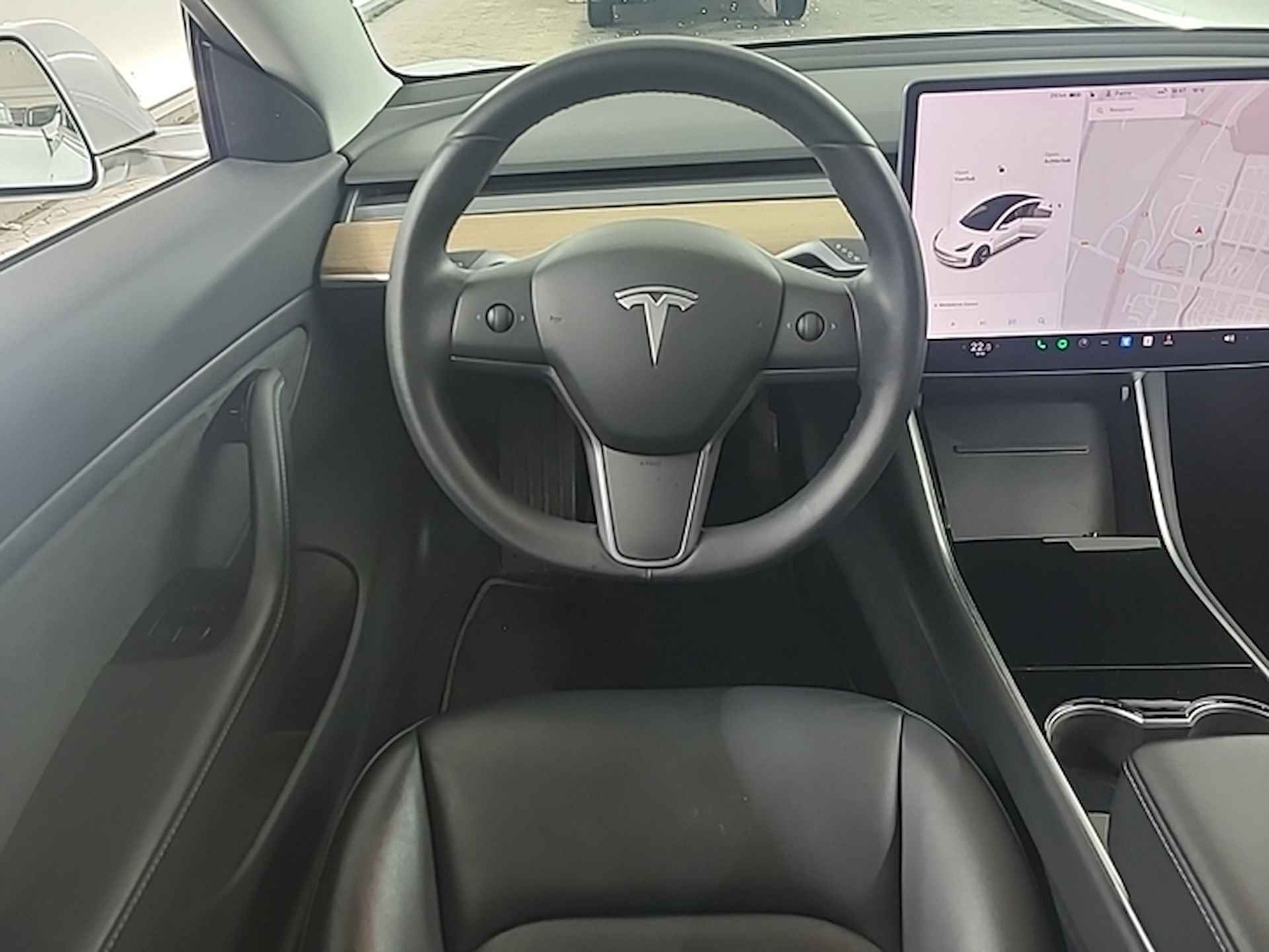 Tesla Model 3 Long Range AWD 75 kWh (461 PK) 1e-Eig, Tesla-Dealer-Onderh, 12-Mnd-BOVAG, NL-Auto, Leer, Panoramadak, Autopilot, Keyless-Entry/Start, Achteruitrijcamera, Parkeersensoren-V+A, Stoelverwarming-V+A, Premium-Audio, Bluetooth, Licht-Zicht-Pakket, Lm-Velgen-18Inch, Privacy-Glas - 11/25