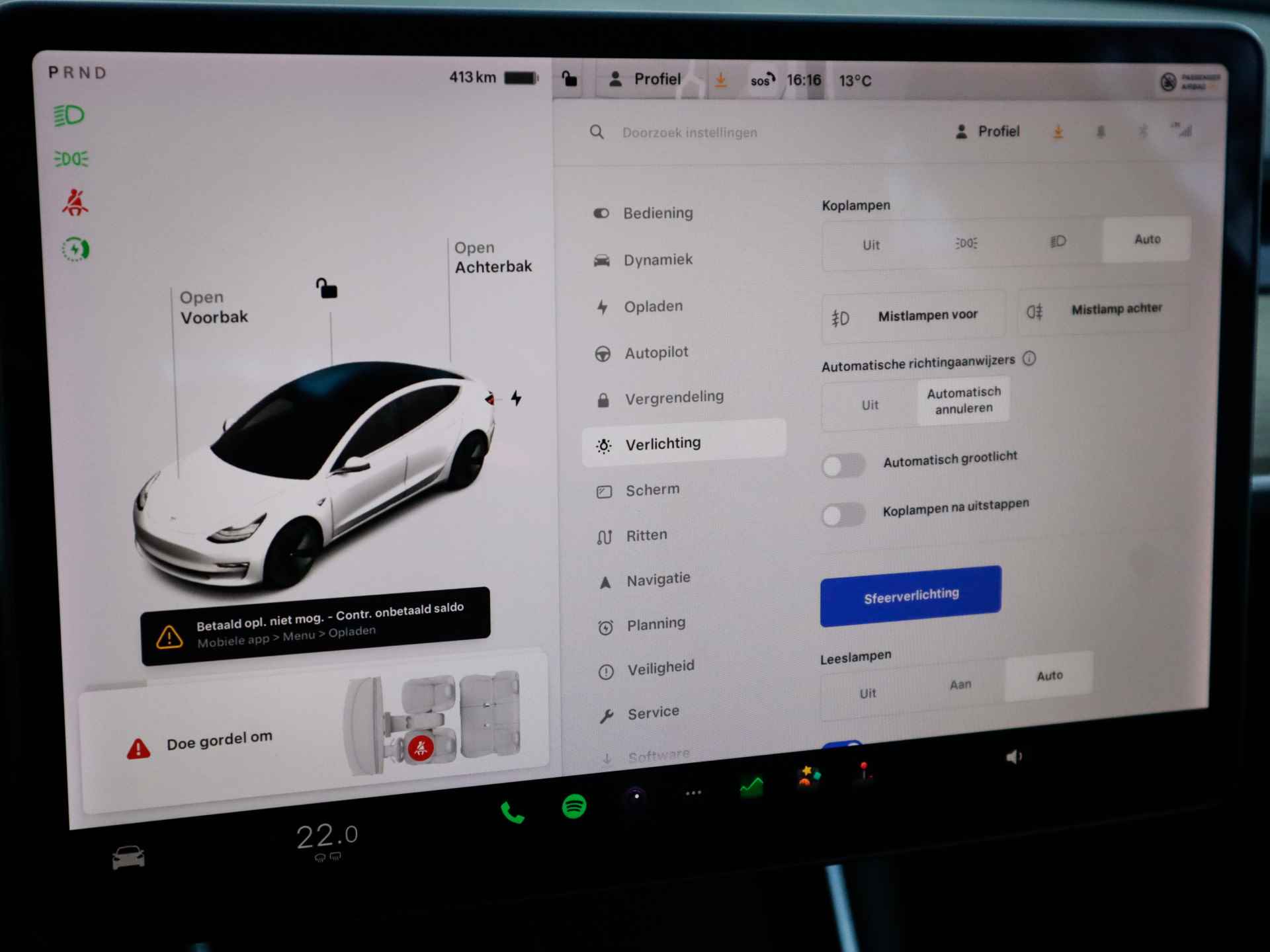 Tesla Model 3 Long Range AWD 75 kWh (461 PK) 1e-Eig, Tesla-Dealer-Onderh, 12-Mnd-BOVAG, NL-Auto, Leer, Panoramadak, Autopilot, Keyless-Entry/Start, Achteruitrijcamera, Parkeersensoren-V+A, Stoelverwarming-V+A, Premium-Audio, Bluetooth, Licht-Zicht-Pakket, Lm-Velgen-18Inch, Privacy-Glas - 36/39