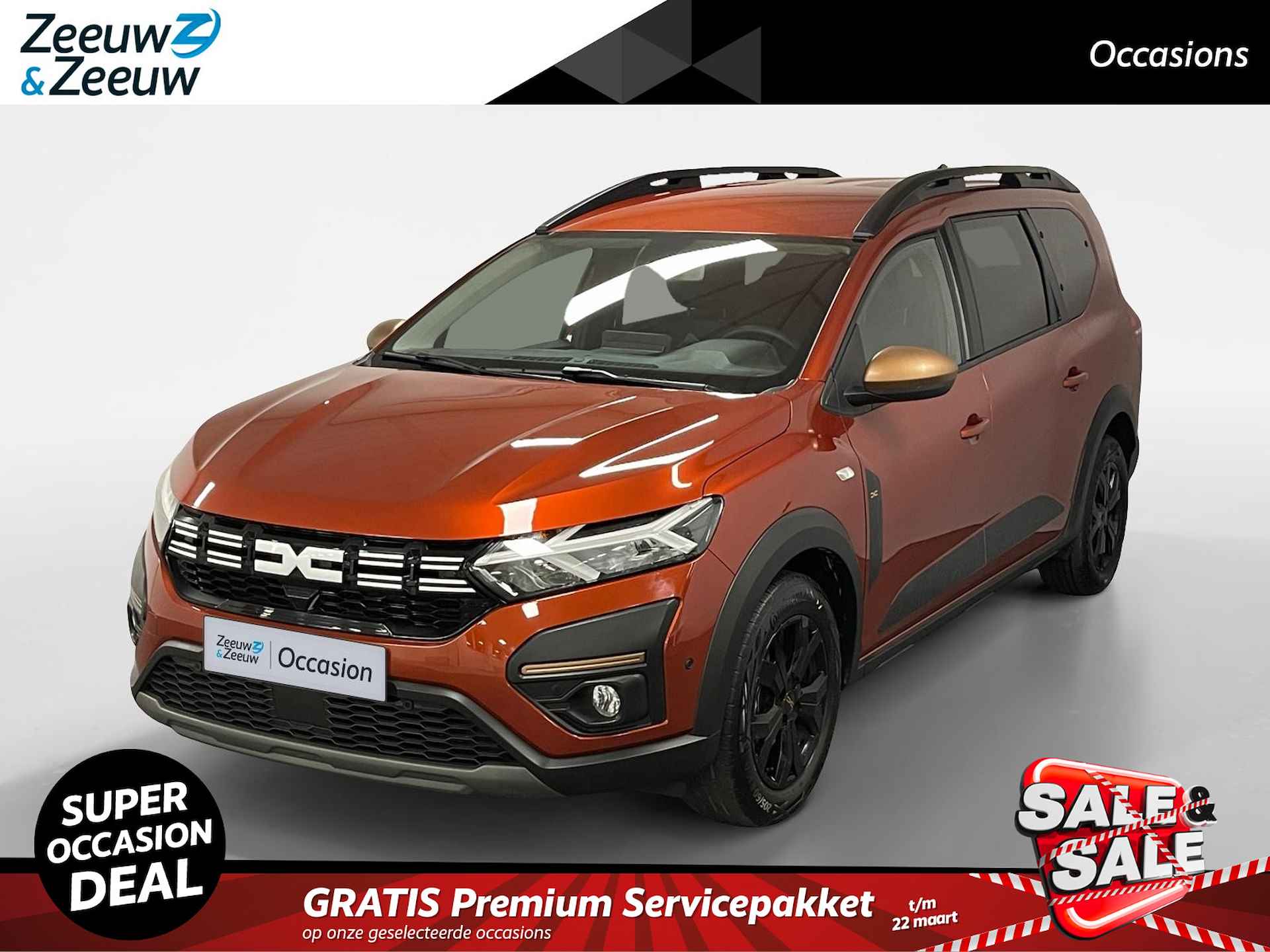 Dacia Jogger 1.0 TCe 110 Extreme 7p. Airco camera parkeersensoren cruise control apple carplay android auto climate controle 7 persoons dikste uitvoering