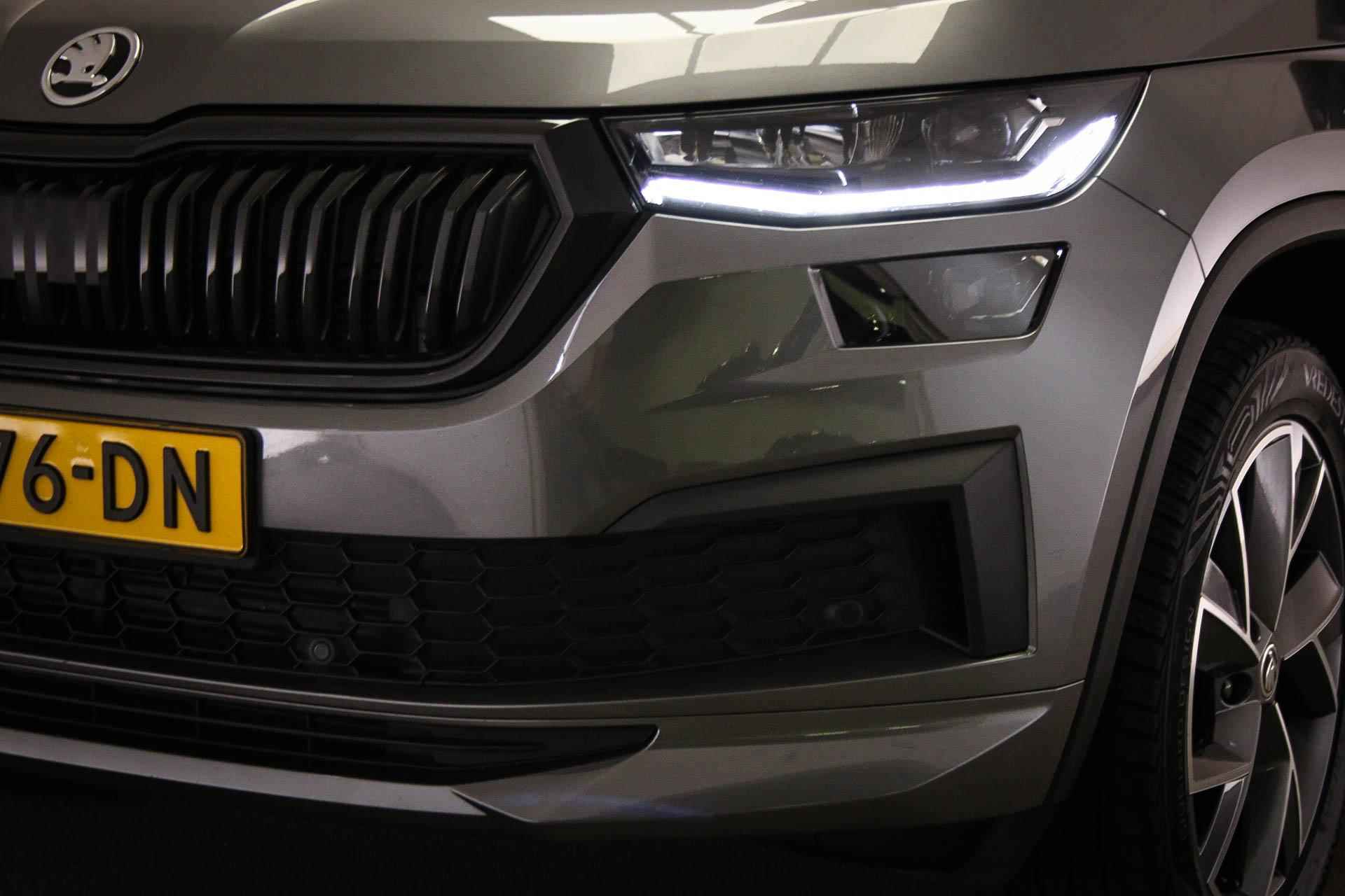 Skoda Kodiaq 1.5 TSI Sportline Business | MATRIX LED | TREKHAAK | HALF LEDER |  ACC | NAVI | DAB | CAMERA | 19" | DEALER ONDERHOUDEN | ASSISTENTIE / FUCTIE- PACK - 16/60