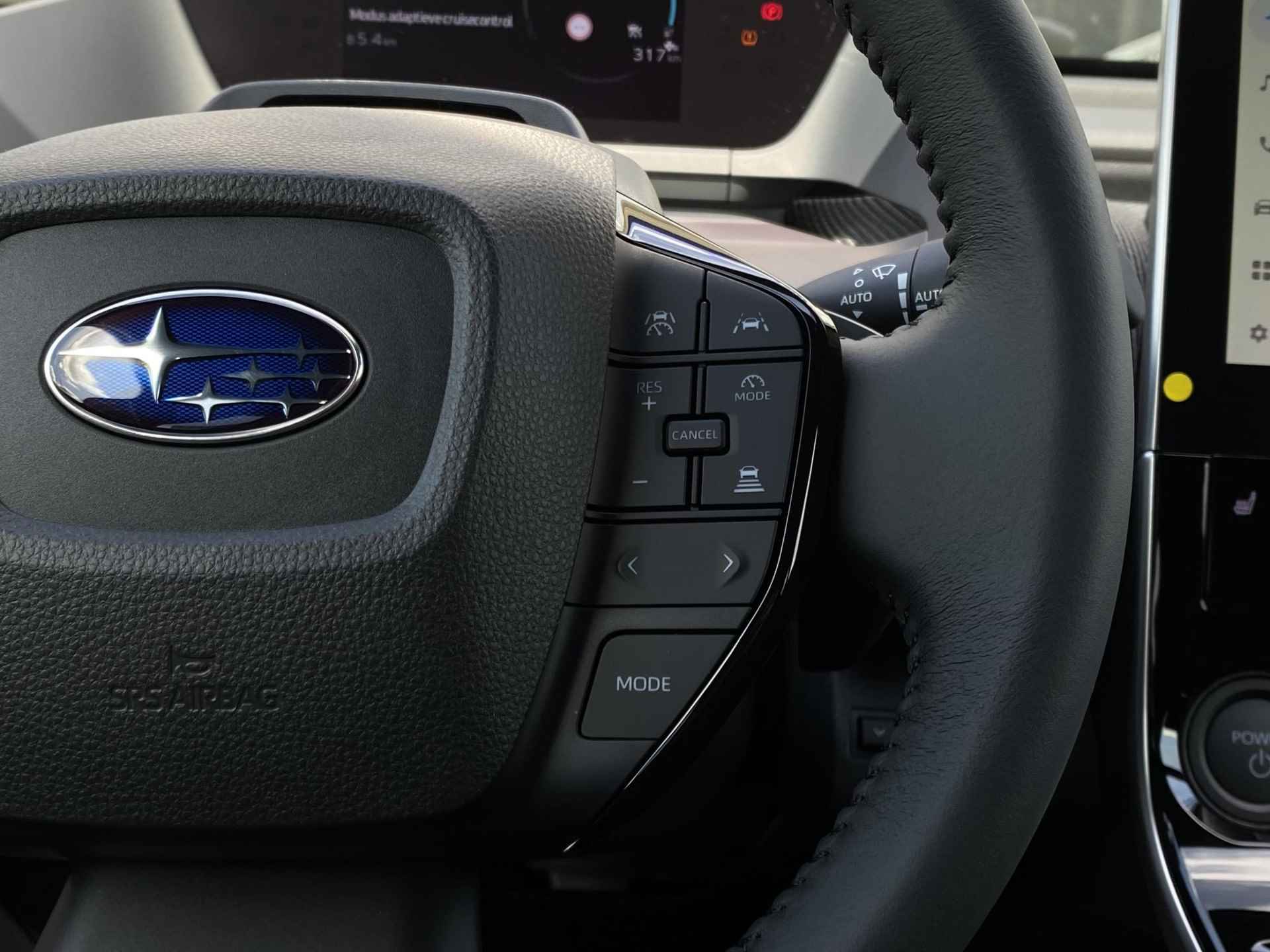 Subaru Solterra 71 kWh | uit voorraad leverbaar | Stoelverwarming voor | adaptieve cruise control | 360 graden camera | Navigatie | - 16/36