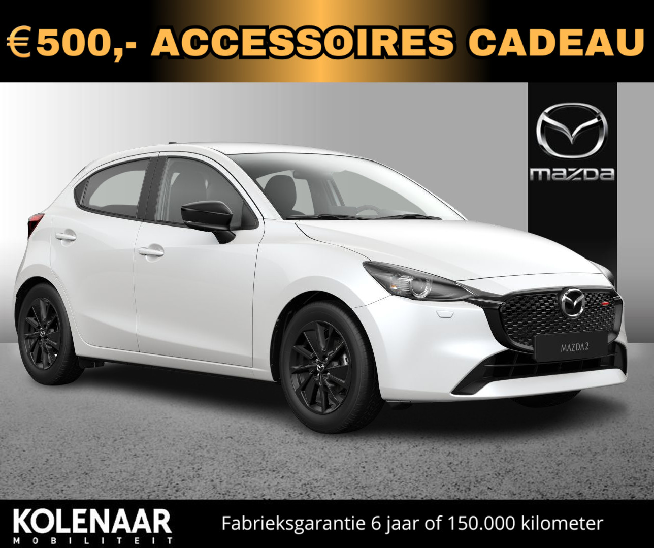 Mazda 2 1.5 e-Sky-G 90 Homura /€1000,- inruilvoordeel/€500,- gratis accessoires!/Direct rijden!