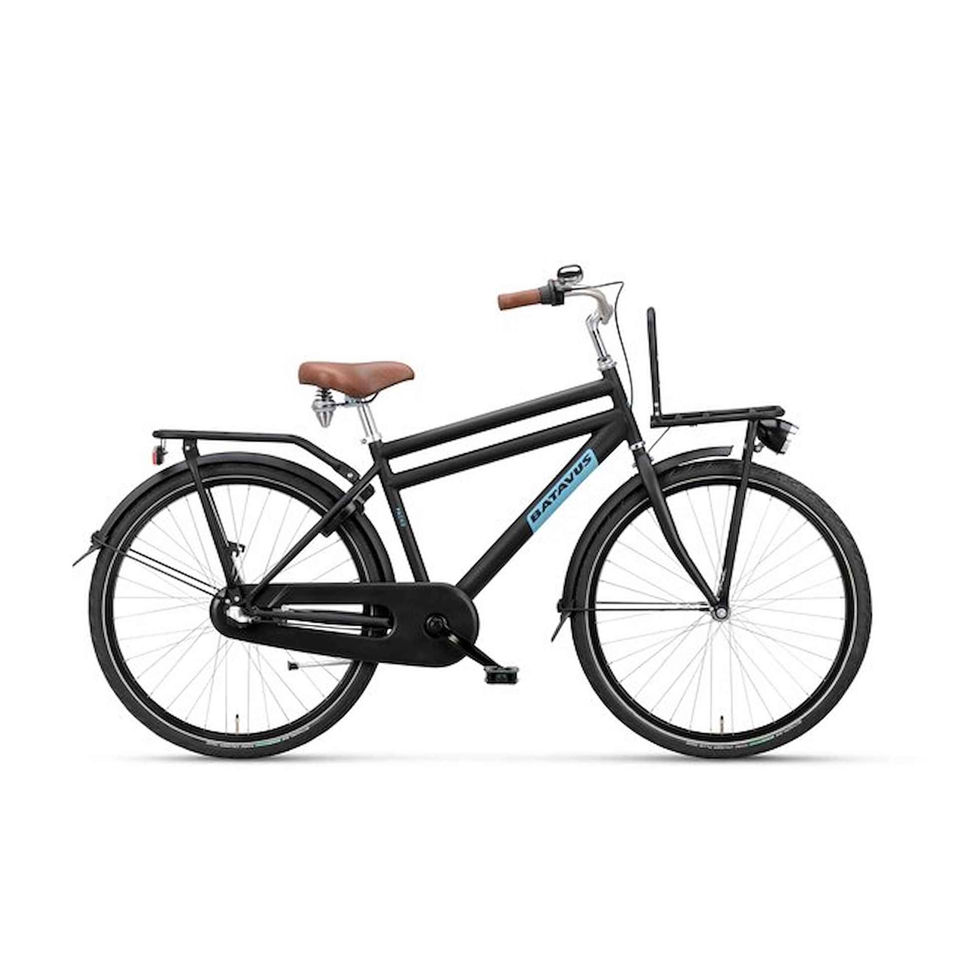 BATAVUS PACKD 24 HR3 Black 38/24 Jongens Zwart Mat 38cm 2023 - 1/2