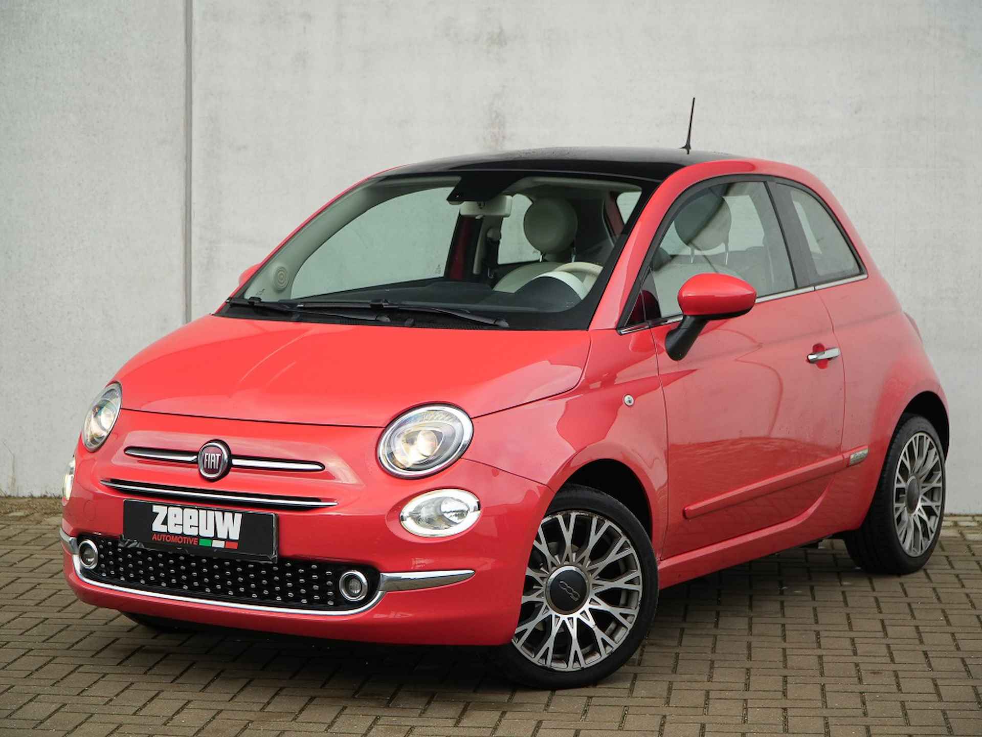 Fiat 500 1.2 Lounge 69 PK | Navi | Pano | PDC | 16" - 2/35