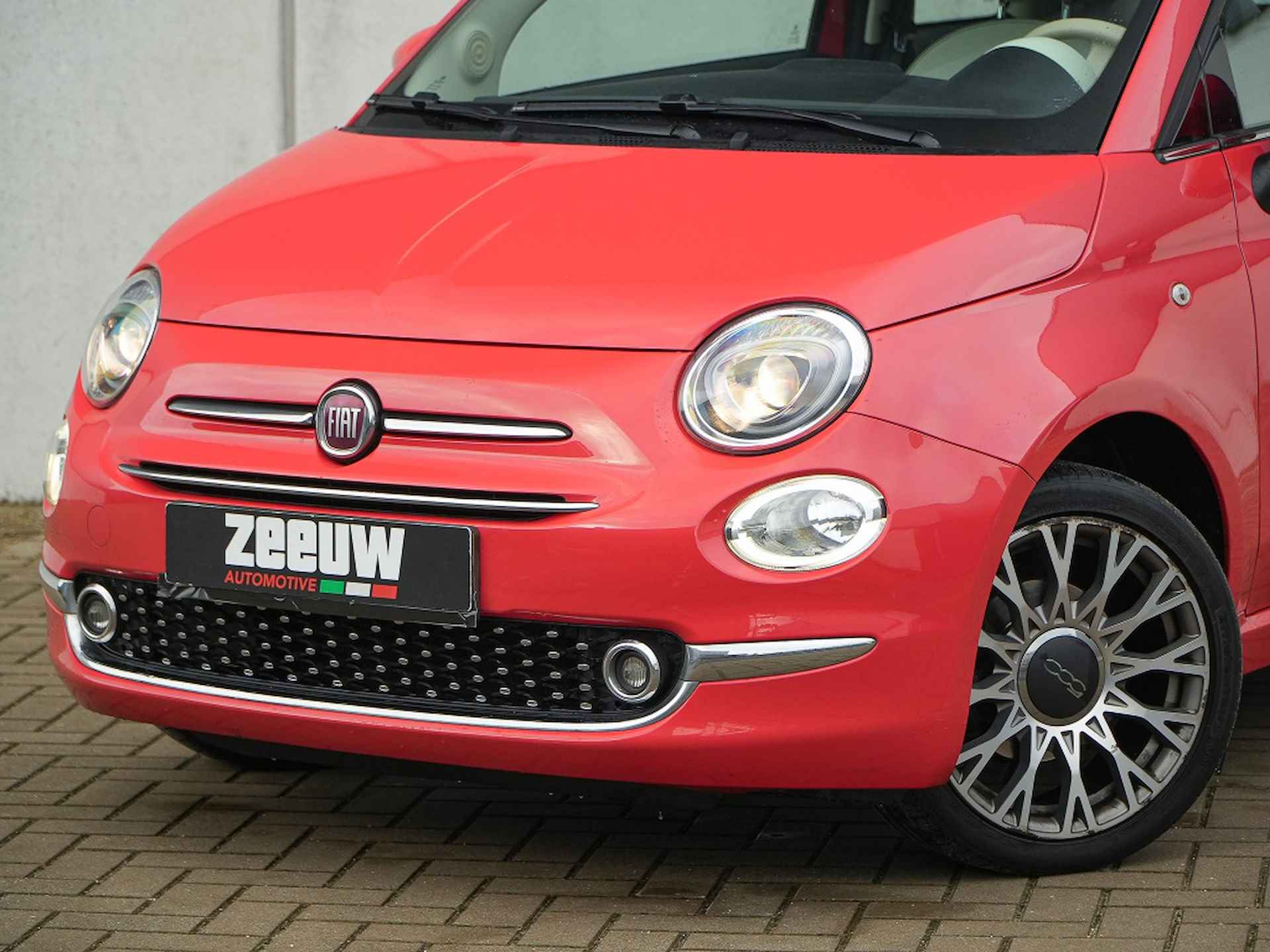 Fiat 500 1.2 Lounge 69 PK | Navi | Pano | PDC | 16" - 3/35