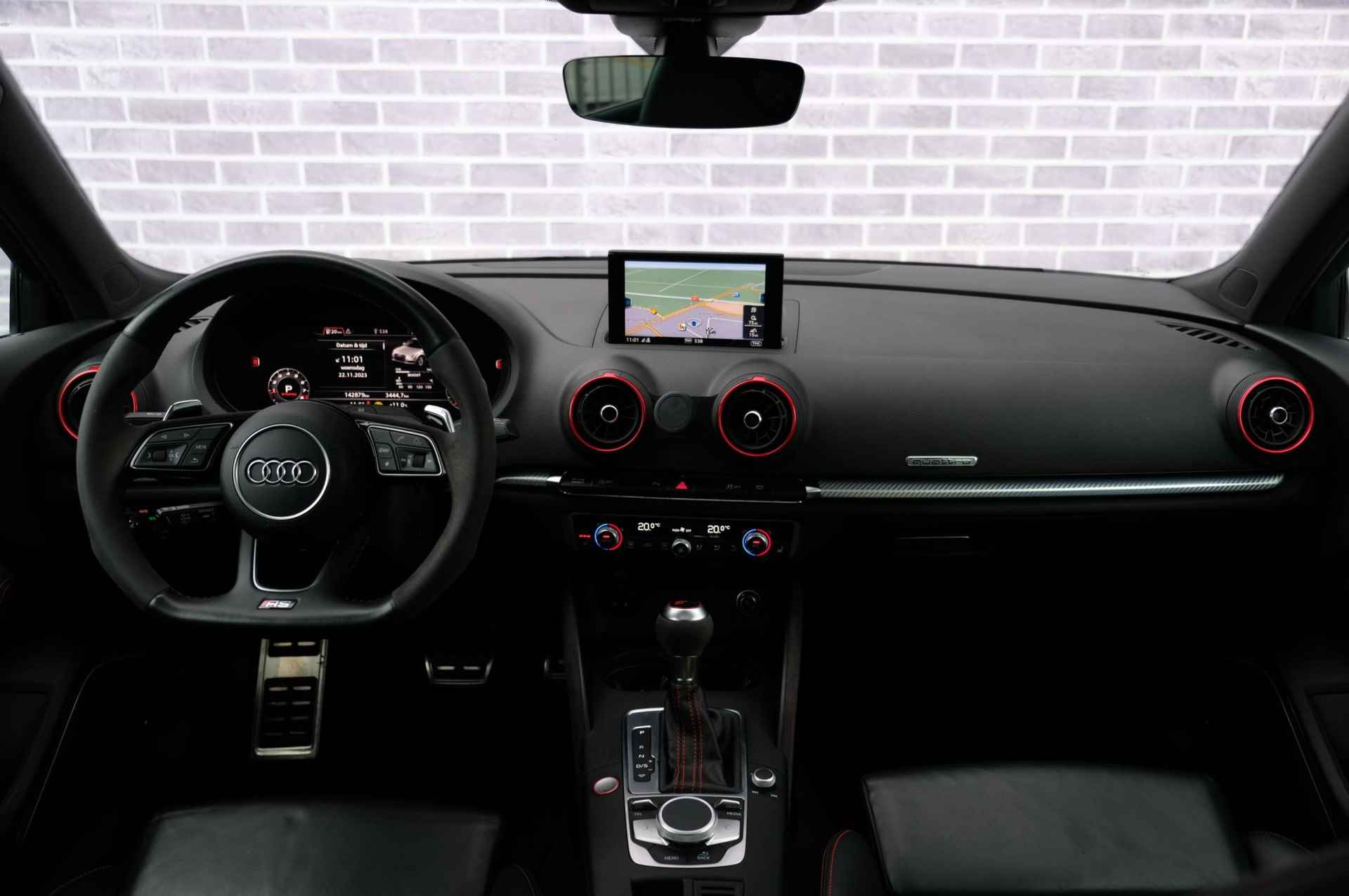 Audi RS3 2.5 TFSI RS3 quattro | 640PK | MMI Plus | Schuif / Kanteldak | Milltek Uitlaat Systeem | Adaptive Cruise Control | Navigatie - 11/38