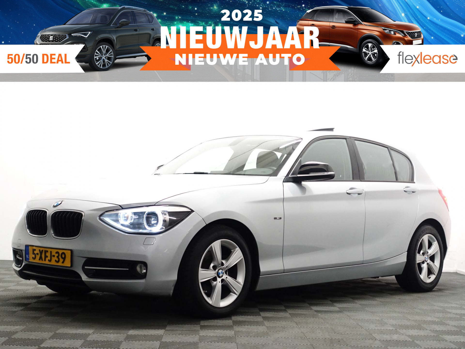 BMW 1-serie 116D High Executive Sport- Schuifdak, Navi, Xenon, Sport Interieur, LMV