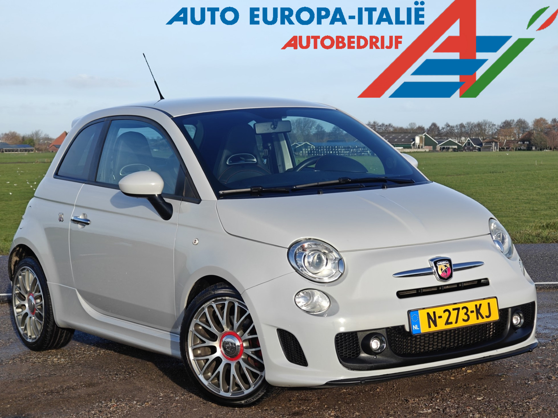 Fiat 500 1.4-16V Abarth | Leder | origineel