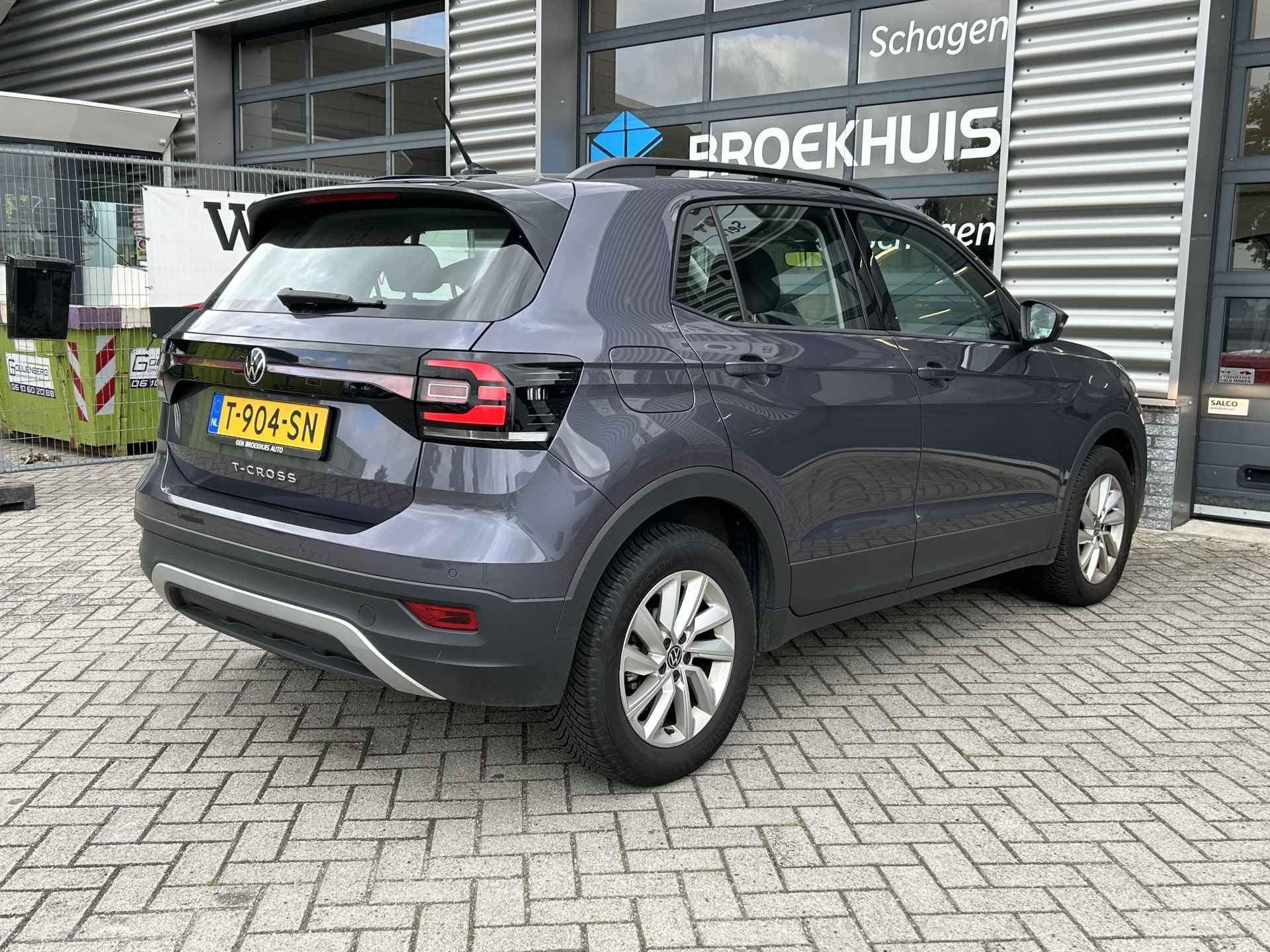 Volkswagen T-Cross 1.0 TSI 110 pk Life 7-DSG | Navigatie | Parkeersensoren | Cruise control adaptief | - 9/31