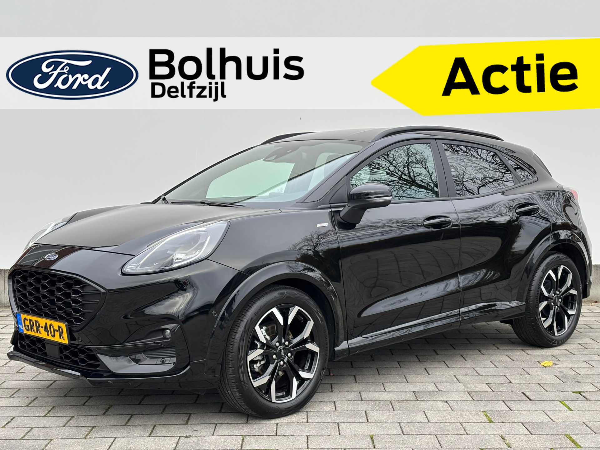 Ford Puma EcoBoost Hybrid 125 pk ST-Line X | Camera | LED | B&O | Half leer | 18" | Apple Carplay | Navi | Cruise