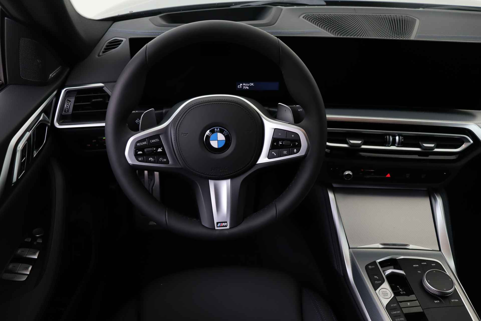 BMW 4 Serie Gran Coupé 420i High Executive M Sport Automaat / Schuif-kanteldak / Active Cruise Control / Harman Kardon / Parking Assistant / M Sportonderstel / Live Cockpit Professional - 27/59