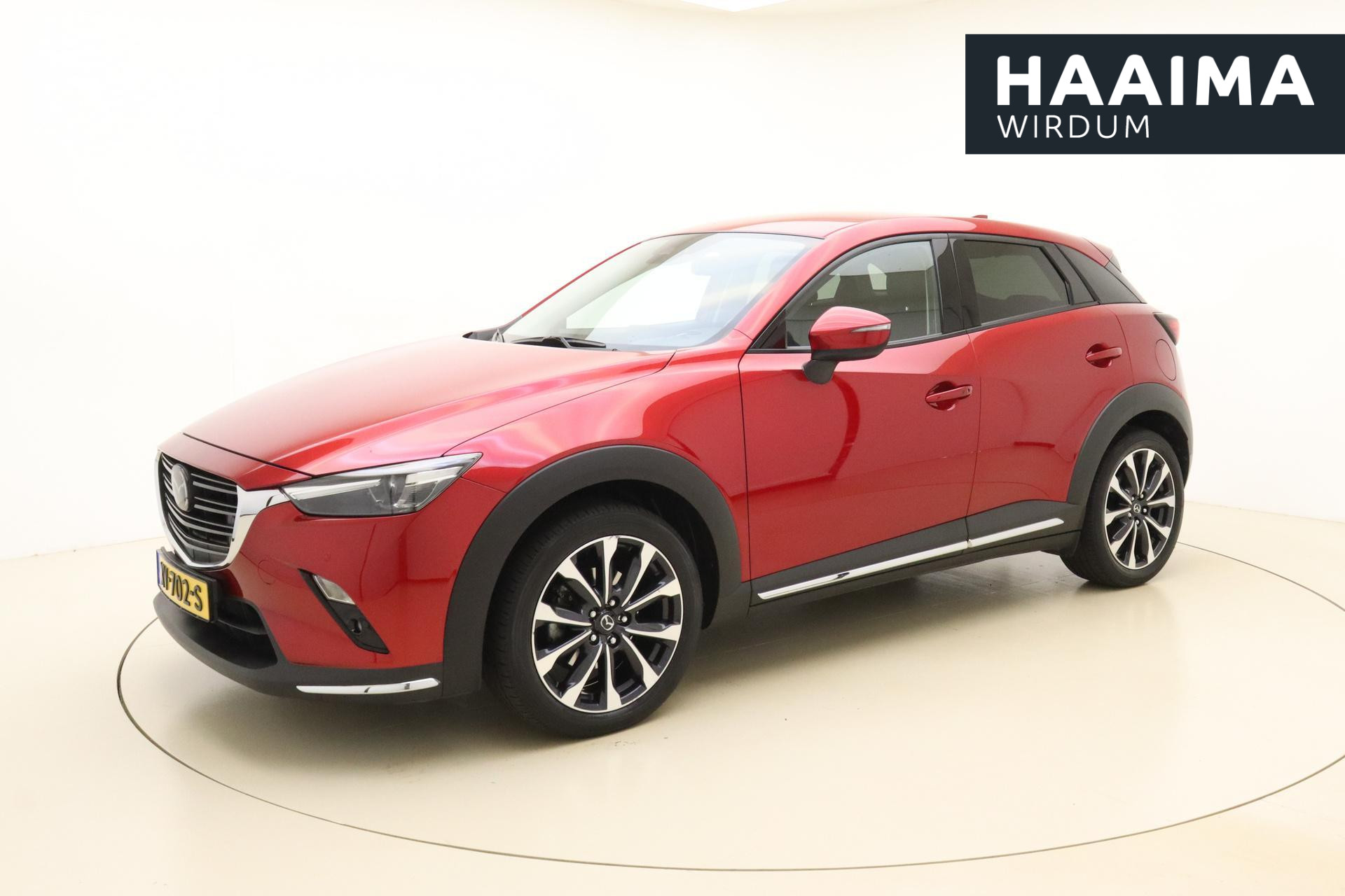 Mazda CX-3 2.0 SkyActiv-G 120 GT-M Automaat | Weinig kilometers | Trekhaak | Achteruitrijcamera | Stoel- & stuurverwarming | Head-Up | Keyless Entry | Xenon