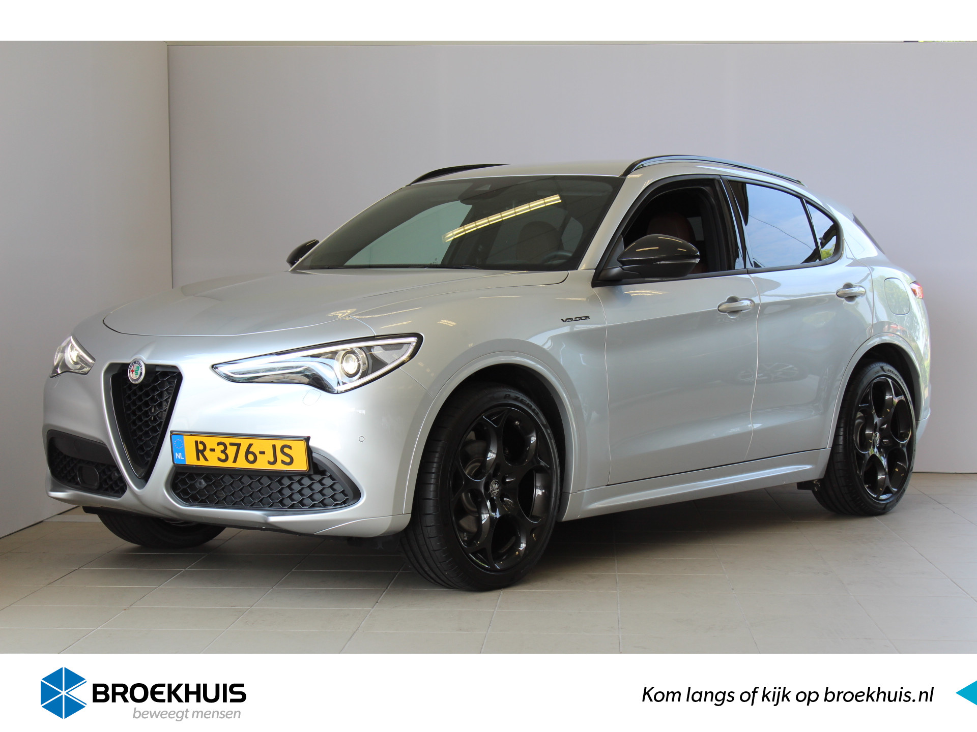 Alfa Romeo Stelvio 2.0T 280PK AWD Veloce | Automaat | Leder | stoelgeheugen | Harman Kardon audio | Adaptieve cruise | Blind-spot |