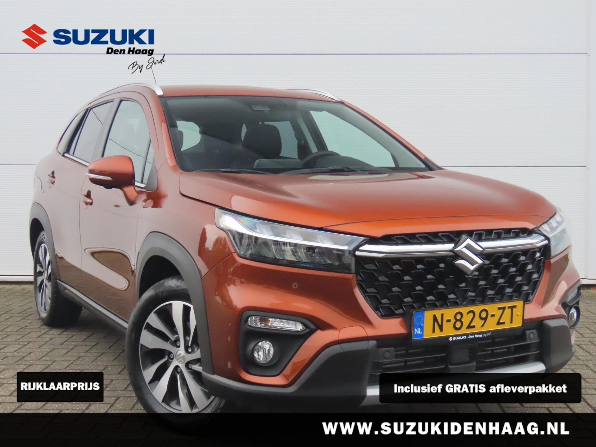 Suzuki S-Cross 1.4 Boosterjet Style Smart Hybrid Pan.schuifdak NL-auto