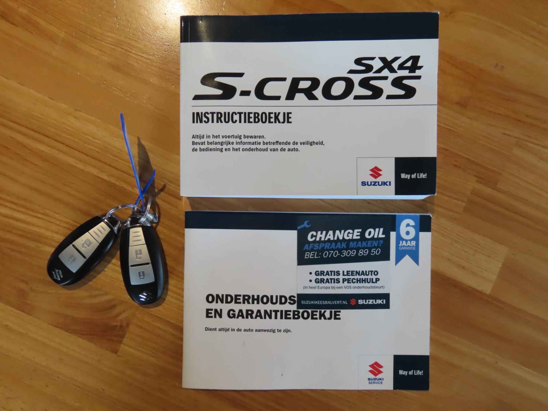 Suzuki S-Cross 1.4 Boosterjet Style Smart Hybrid Pan.schuifdak NL-auto - 37/40