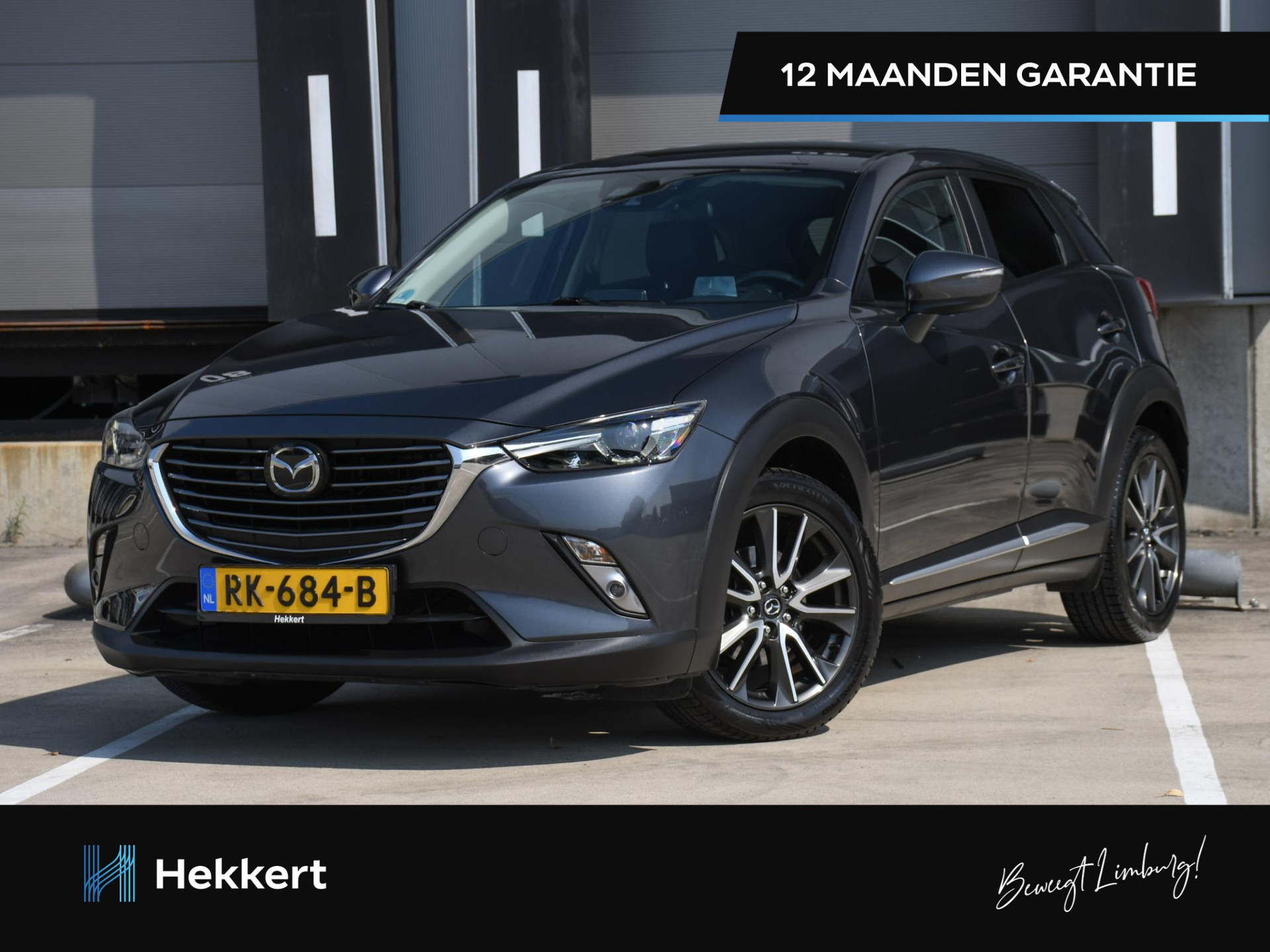 Mazda CX-3 GT-M 2.0 SkyActiv-G 120pk DODE HOEK | HUD | ADAPT. CRUISE | PDC ACHTER + CAM. | KEYLESS | BOSE | 18''LM