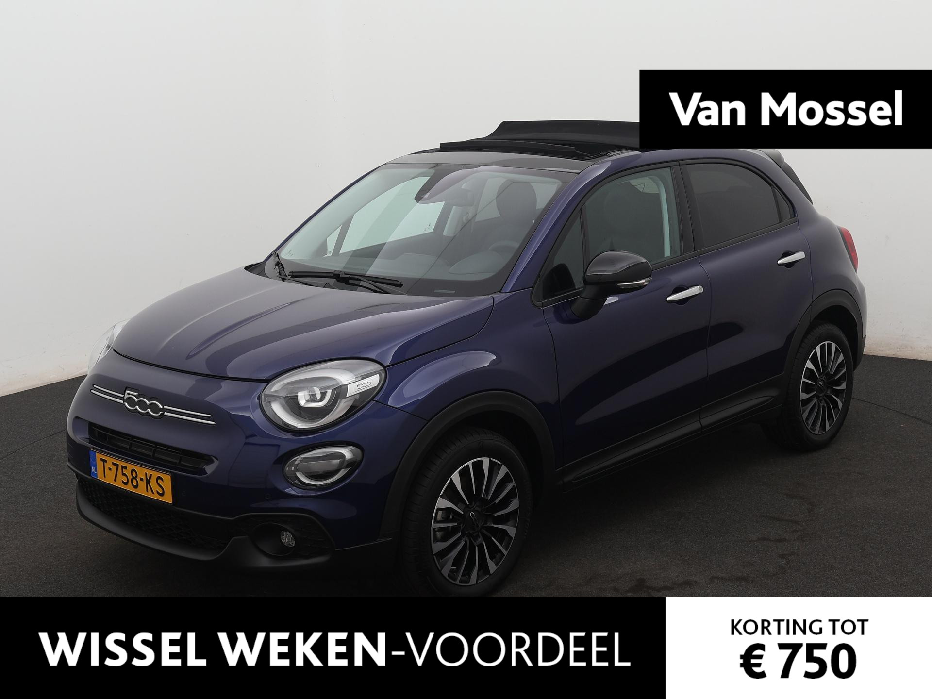 Fiat 500 X 1.5 Hybrid Dolcevita Special Edition Cabrio | Apple Carplay | Electrisch cabriodak | Camera | Climate Controle |