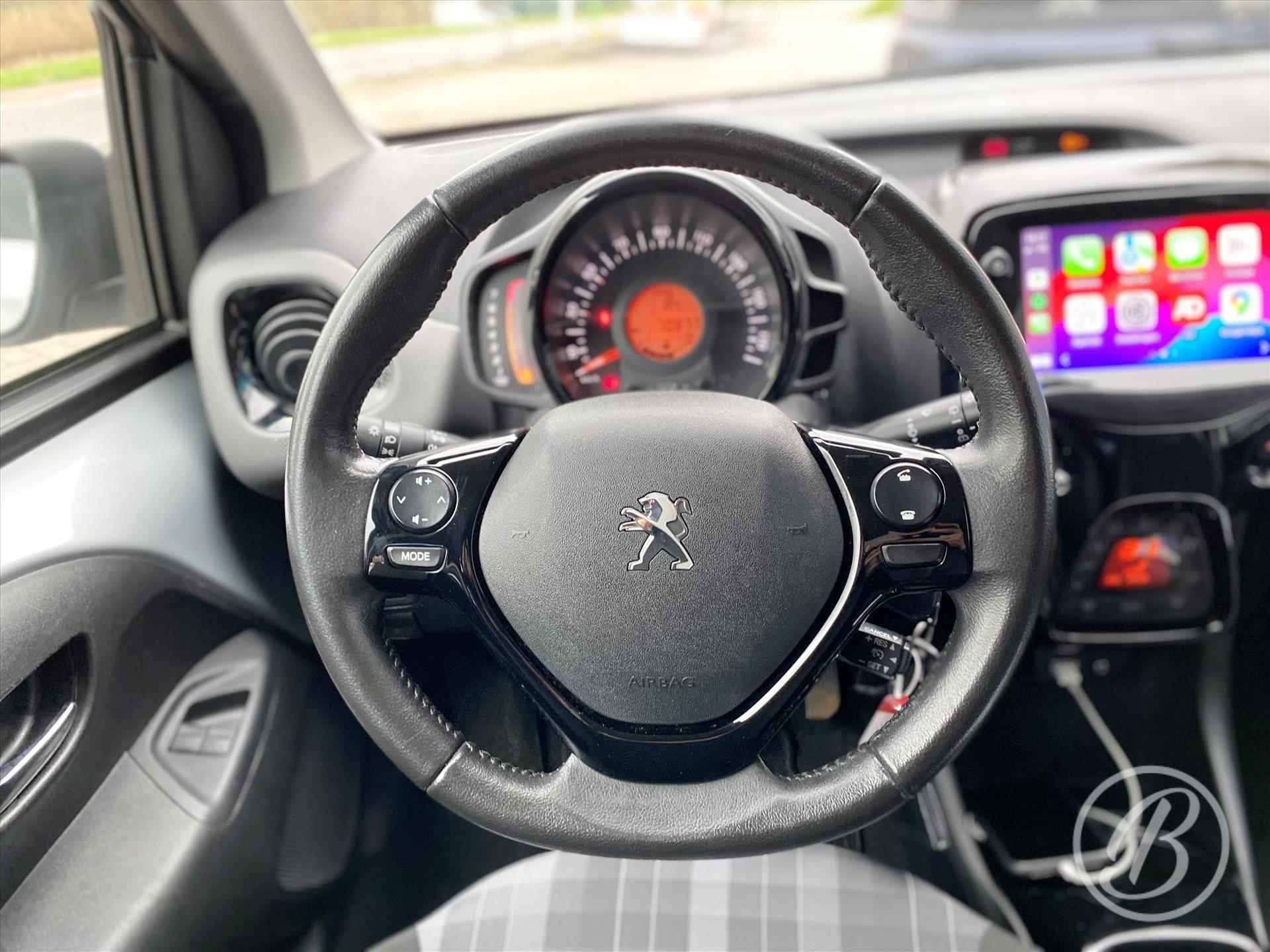 PEUGEOT 108 1.0 VTi 72pk 5D Allure | camera, climate control, touchscreen audio met apple carplay, android auto, getinte ramen, 15 inch velgen, bluetooth - 10/52