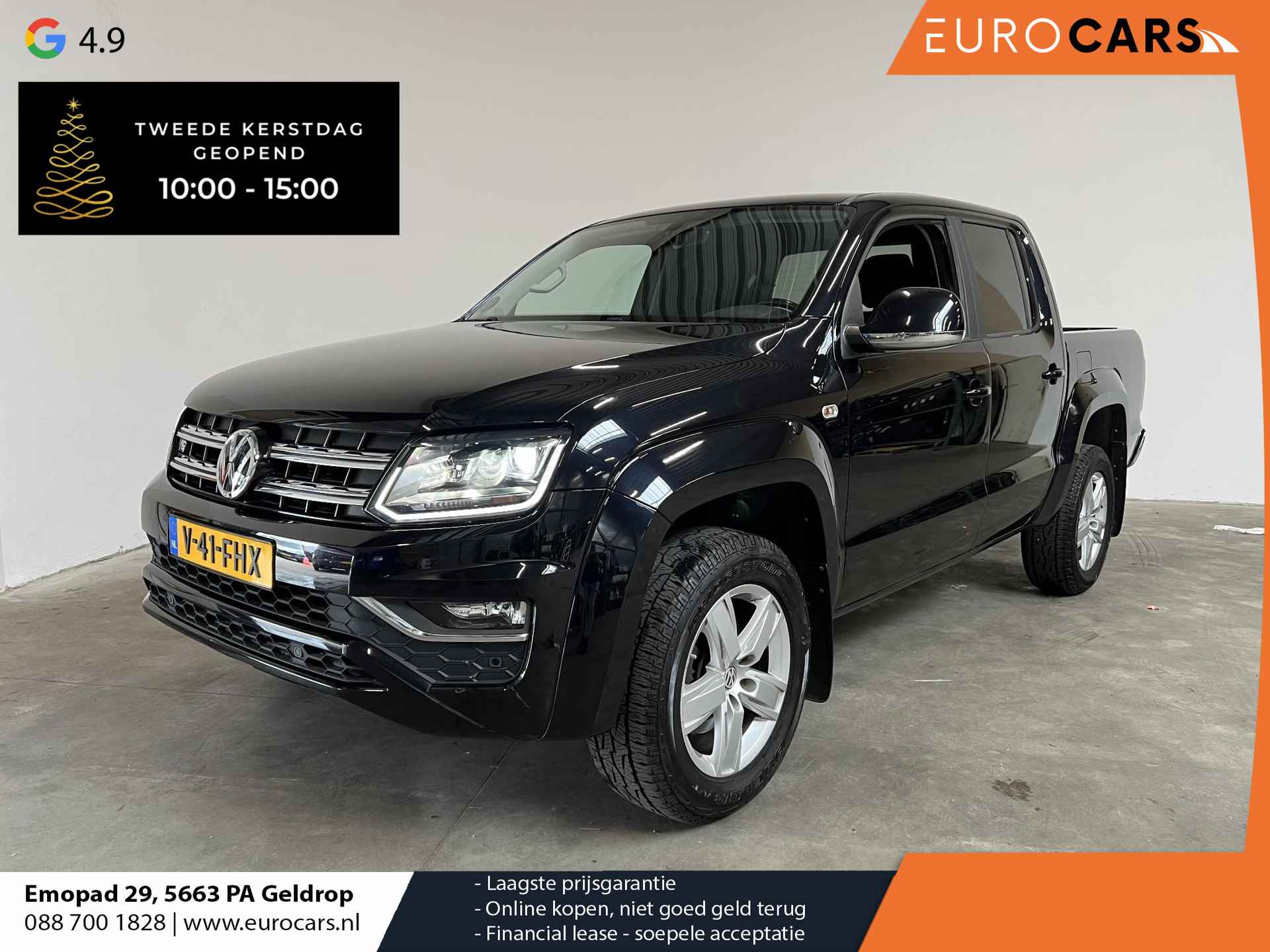 Volkswagen Amarok 3.0 TDI 4Motion Highline Automaat Airco Bluetooth Cruise Navi PDC - 1/35