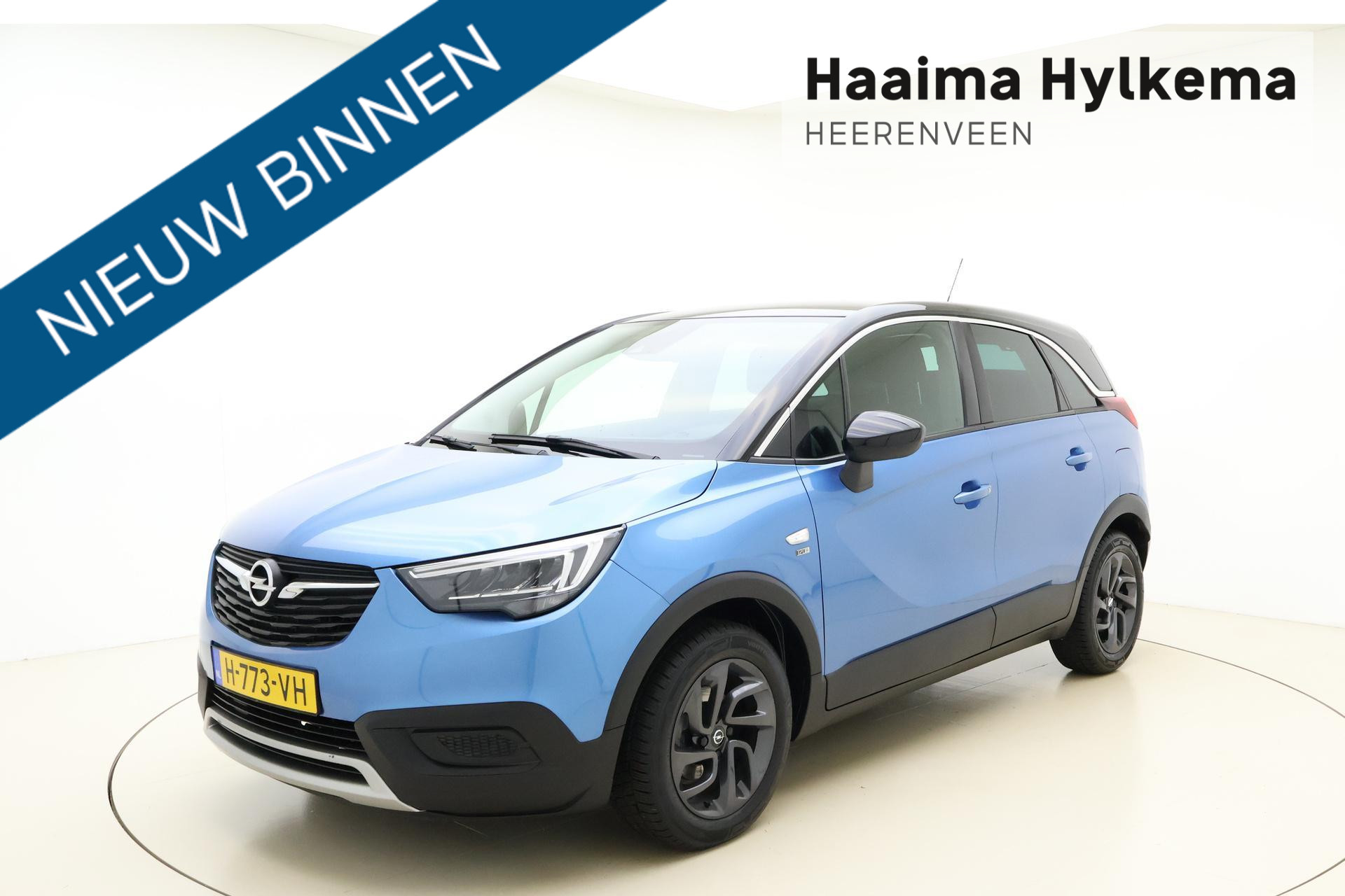 Opel Crossland X 1.2 120 Jaar Edition | Navi via Carplay | Cruise control | Getint glas | LED koplampen | Lichtmetalen velgen | Zwart dak