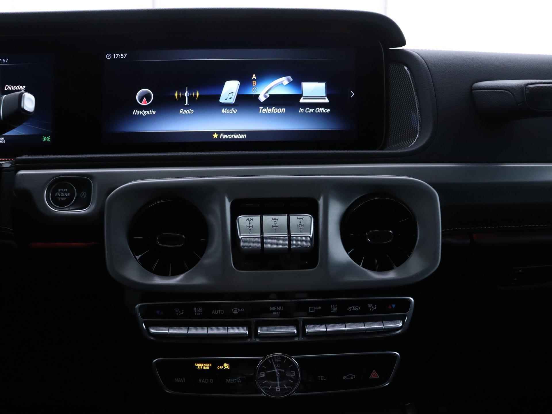 Mercedes-Benz G-klasse 500 422 PK | Schuifdak | Navigatie | Widescreen cockpit | Burmester Sound System | 360 Camera | Memory | Massage | Trekhaak | Stoelverwarming | Stoelverkoeling | Standkachel | Getint glas | Lichtmetalen velgen | LED | - 19/31