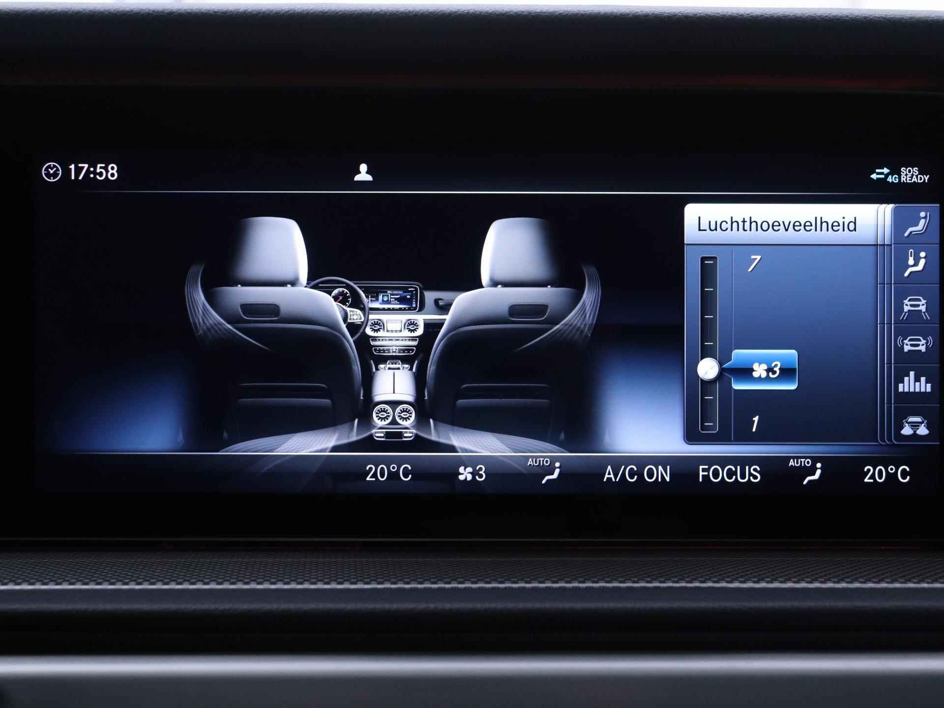 Mercedes-Benz G-klasse 500 422 PK | Schuifdak | Navigatie | Widescreen cockpit | Burmester Sound System | 360 Camera | Memory | Massage | Trekhaak | Stoelverwarming | Stoelverkoeling | Standkachel | Getint glas | Lichtmetalen velgen | LED | - 23/31