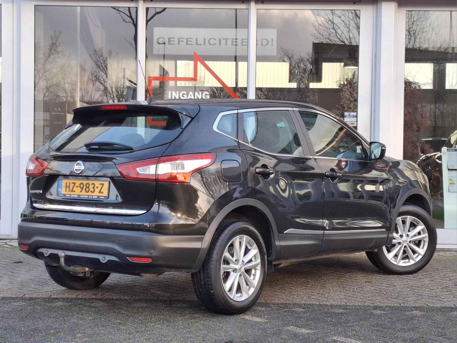 NISSAN Qashqai 1.2 115pk DIG-T Acenta | Climate control | Cruise control | Trekhaak | Parkeersensoren | Lichtmetaal - 4/28