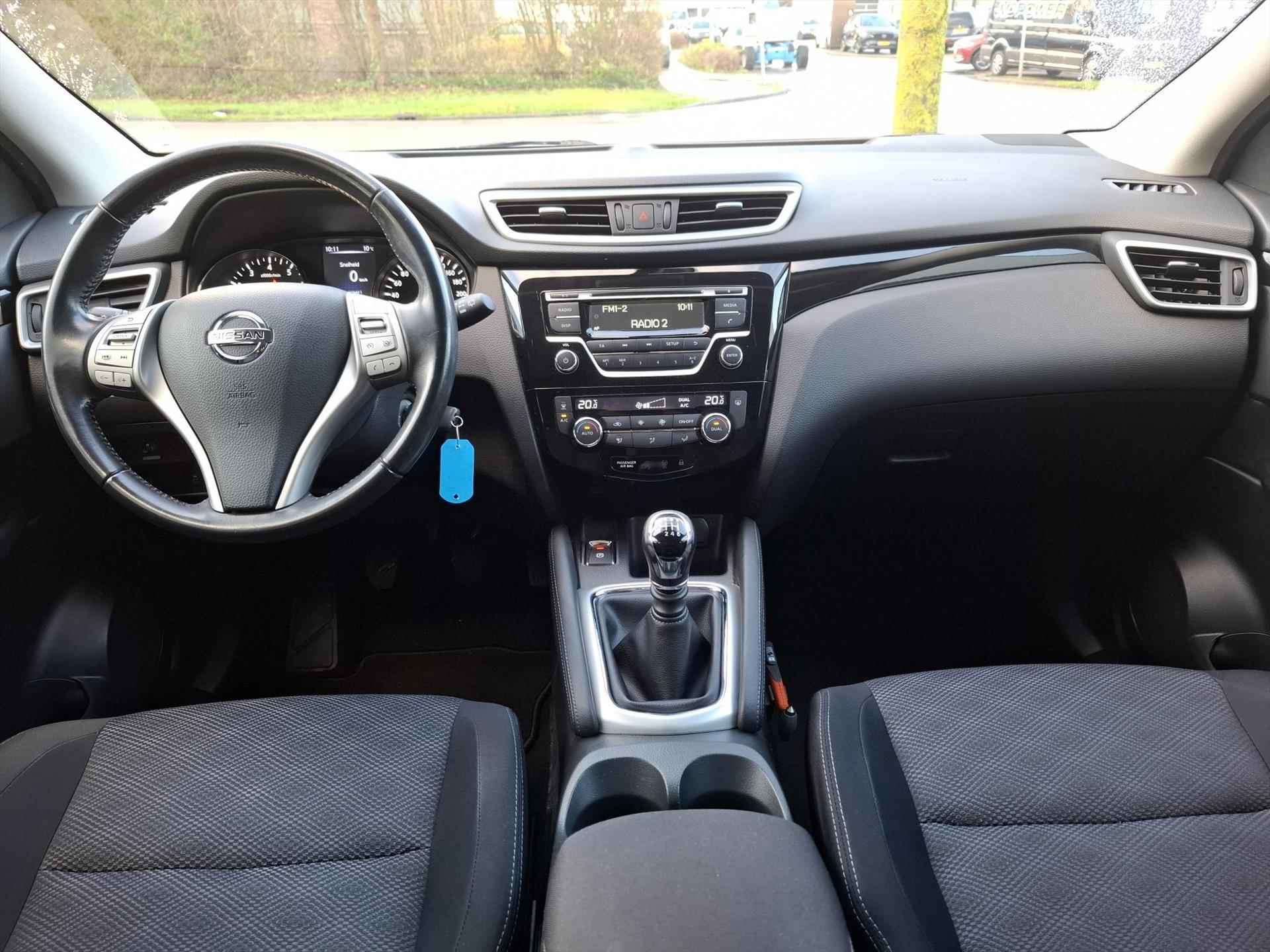 NISSAN Qashqai 1.2 115pk DIG-T Acenta | Climate control | Cruise control | Trekhaak | Parkeersensoren | Lichtmetaal - 18/28