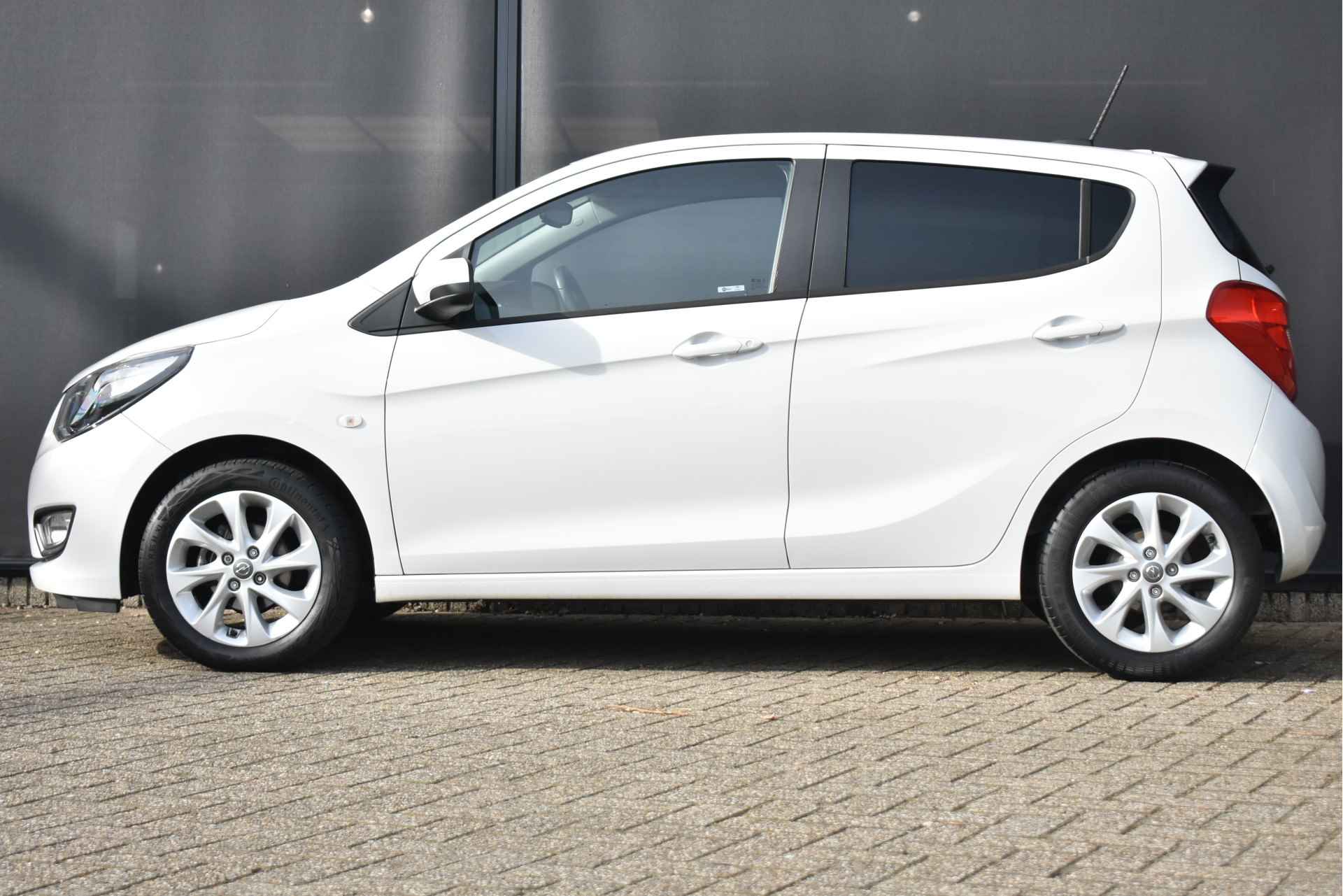 Opel KARL 1.0 Innovation | Half-Leder | Parkeersensoren | Climate Control | Bluetooth | Cruise Control | 15" LMV | Dealeronderhouden | !! - 4/31