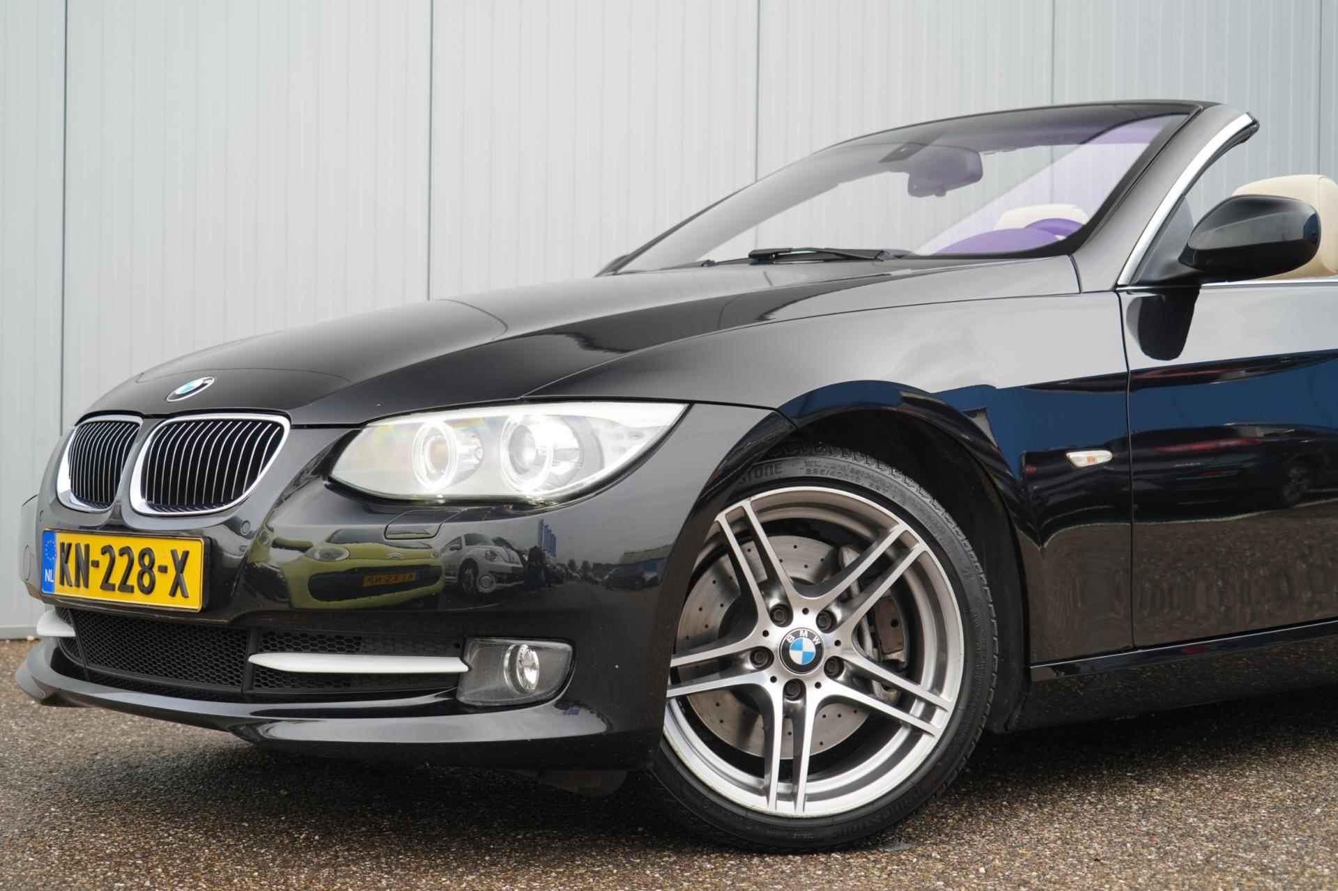 BMW 3-serie Cabrio 335i / Facelift / Leder / Navigatie / Stoelverw. / Sportstoelen / Cruise / Climate Control / Elek. Kap - 27/42