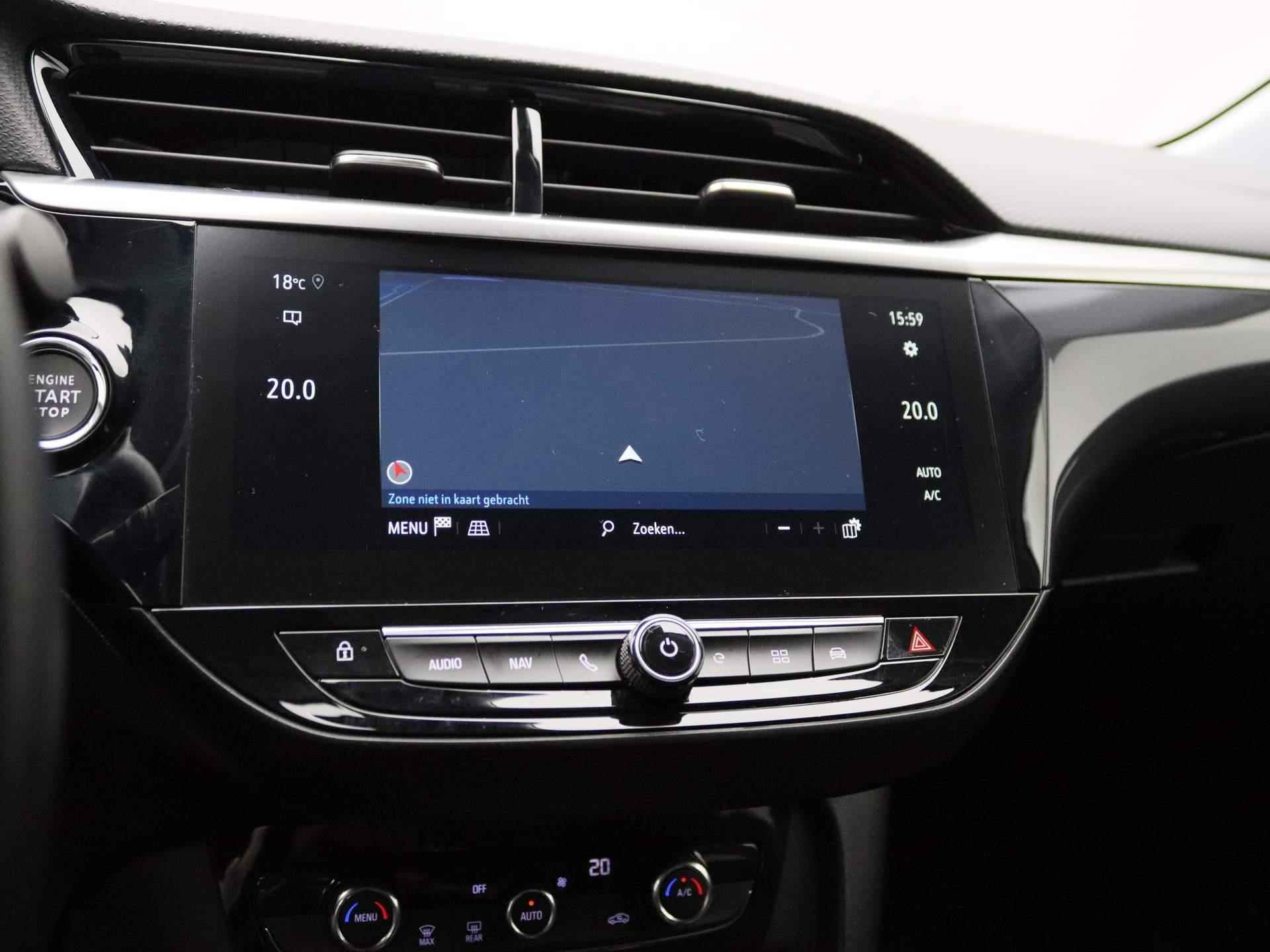Opel Corsa-e Elegance 50 kWh | NAVIGATIE | CLIMATE CONOTROL | PARKEERSENSOREN | ACHTERUITRIJCAMERA | LED | 16"LICHTMETALEN VELGEN | - 18/32