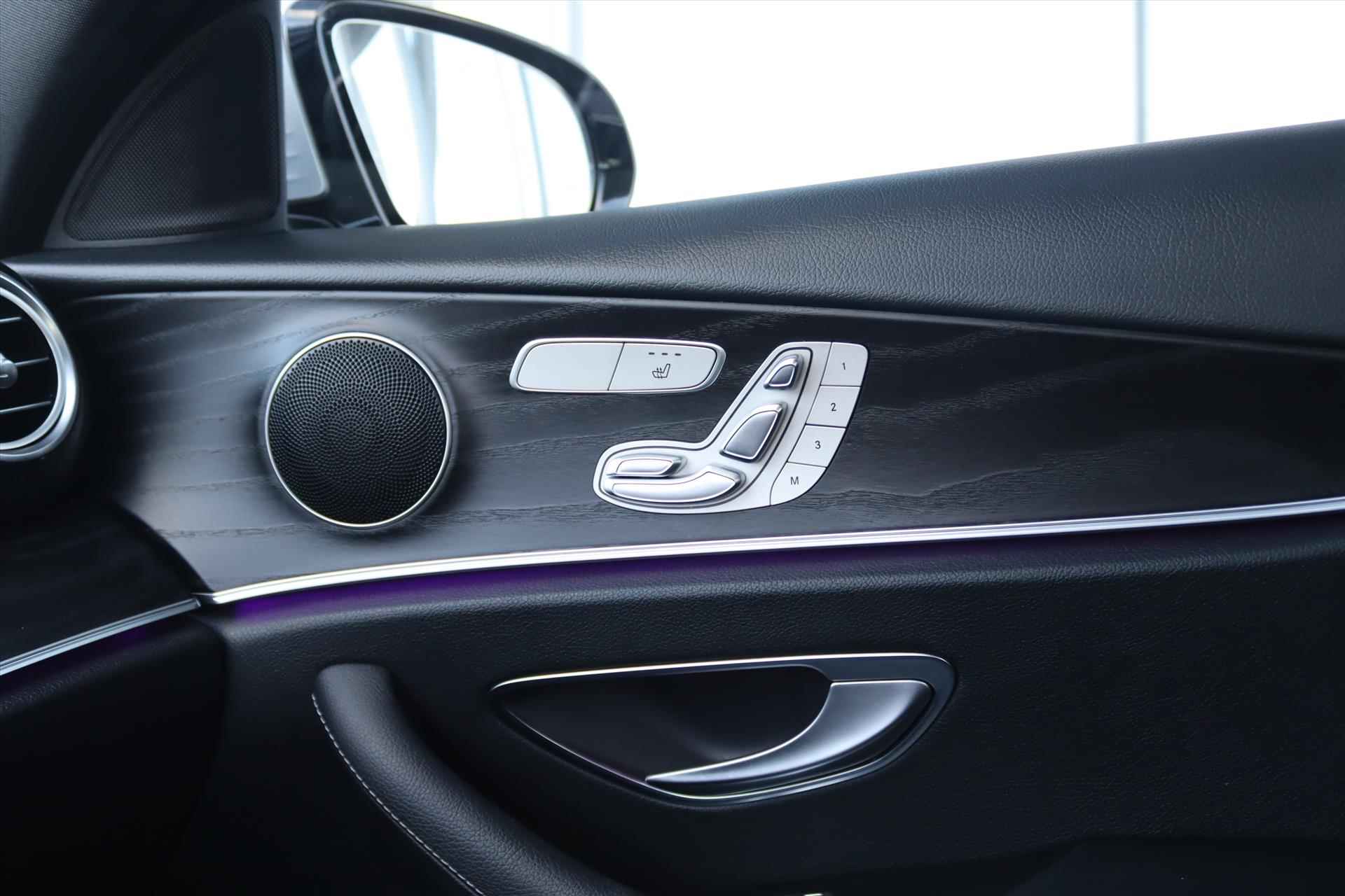 Mercedes E-Klasse E200 AMG AUTOMAAT(9G) Leer | Sfeerverlichting | 360 Camera | Memory | Multibeam Led | Navi | Camera |  NL Auto | - 27/60
