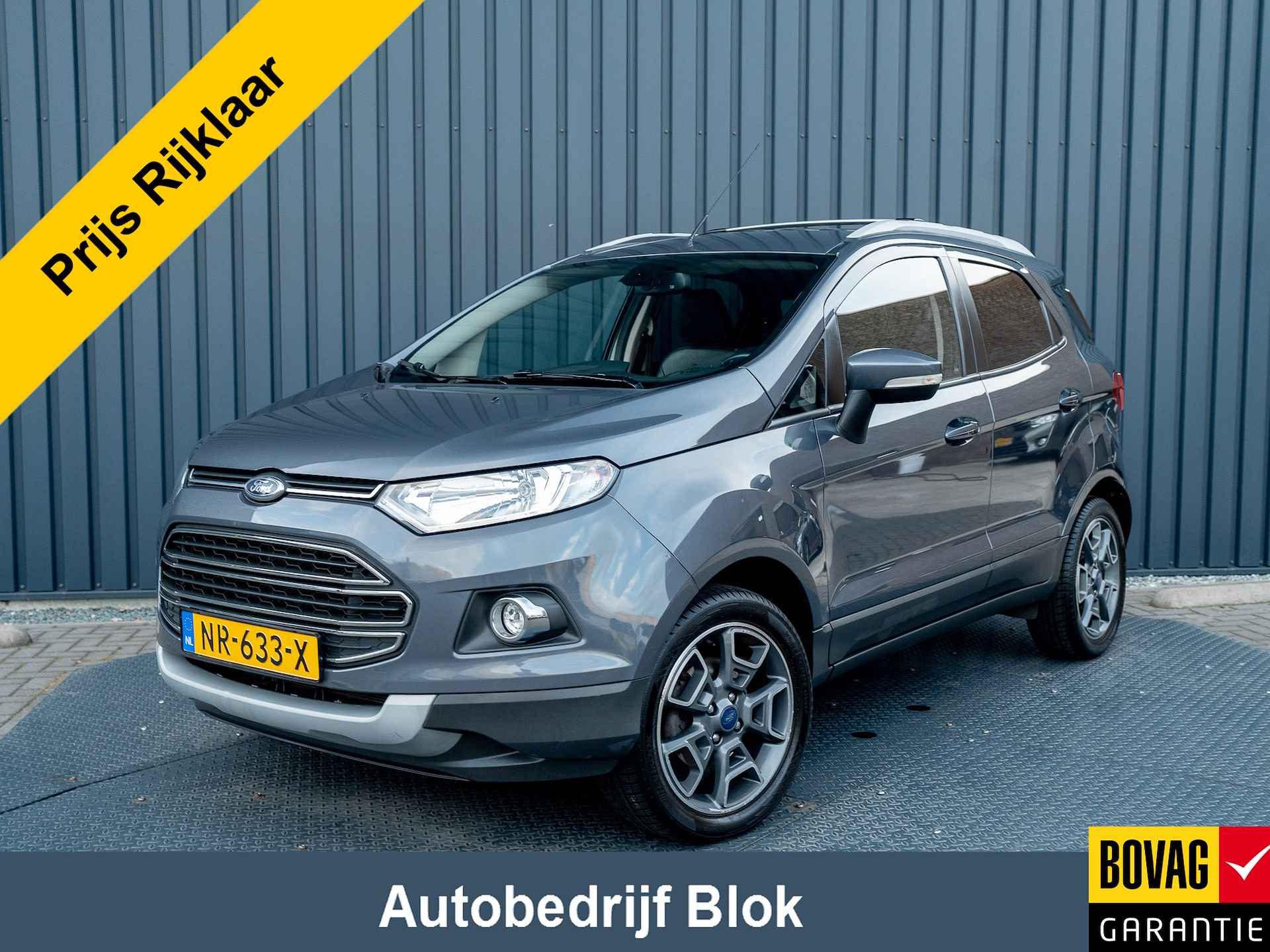 Ford EcoSport 1.0 EcoBoost Titanium | Voorruitverwarming | Parkeersensoren | Bluetooth | Prijs Rijklaar!!