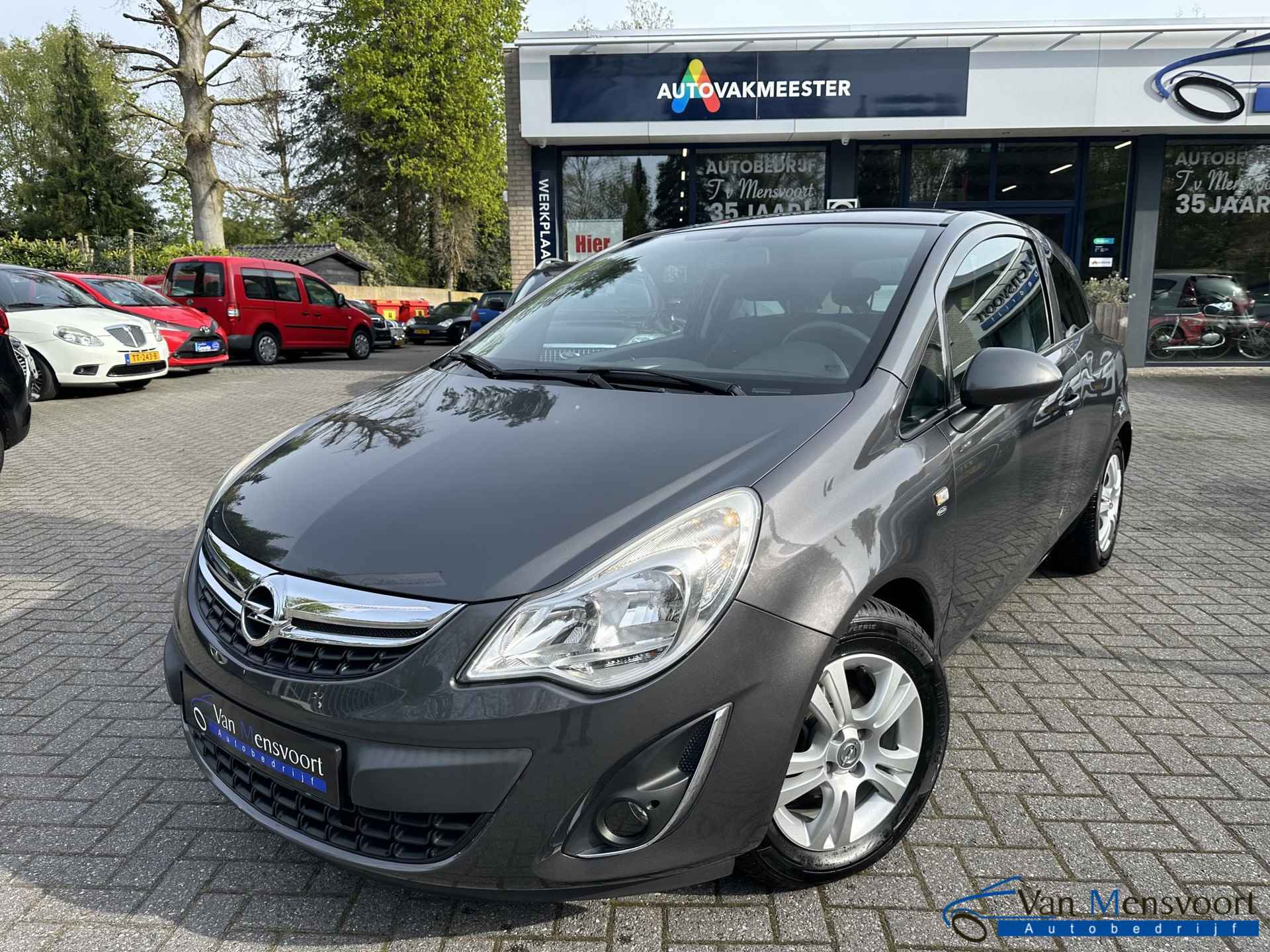 Opel Corsa 1.2 16V 3drs Automaat Satellite Edition 1eEig|52dKM!|Airco|Allseason - 1/36