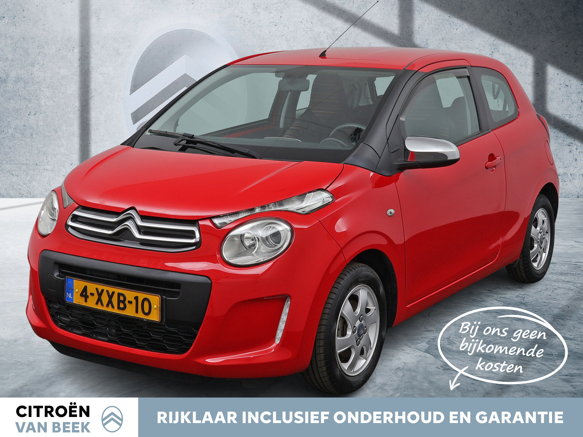 Citroën C1 1.0 e-VTi Feel | RIJKLAAR | Unieke KM-Stand ! | Lichtmetalenvelgen |