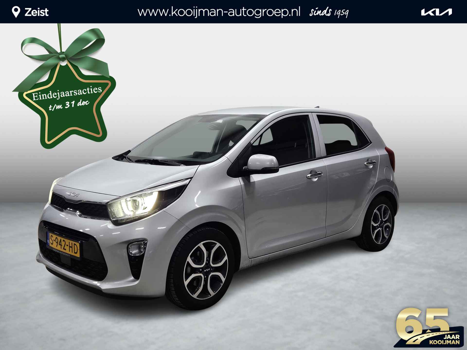 Kia Picanto 1.0 DPi DynamicPlusLine | Cruise control | Full map navigatie | Parkeersensoren achter | Achteruitrij camera | Keyless Entry- & Start | Apple Carplay/Android Auto | - 1/24