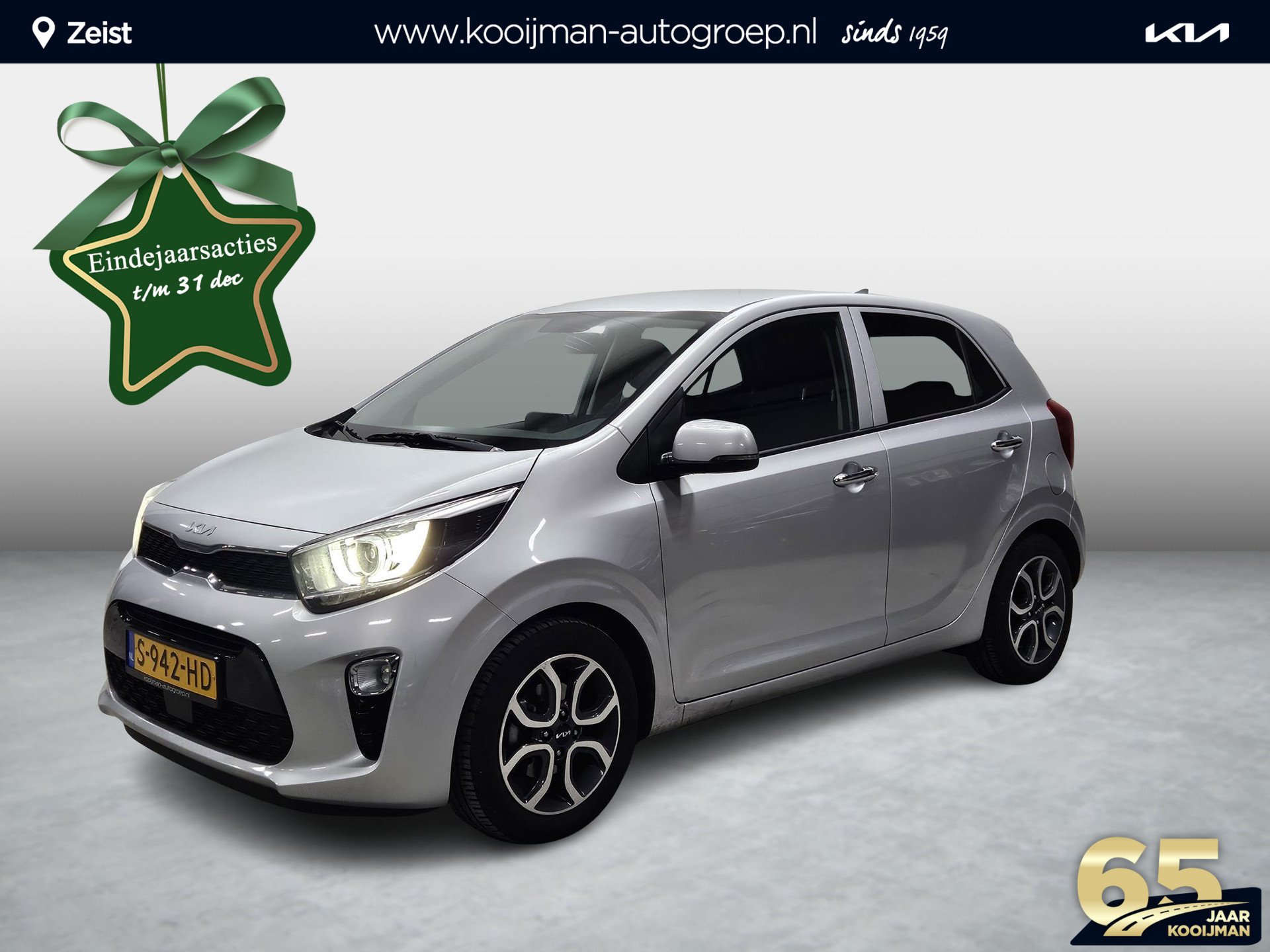 Kia Picanto 1.0 DPi DynamicPlusLine | Cruise control | Full map navigatie | Parkeersensoren achter | Achteruitrij camera | Keyless Entry- & Start | Apple Carplay/Android Auto |