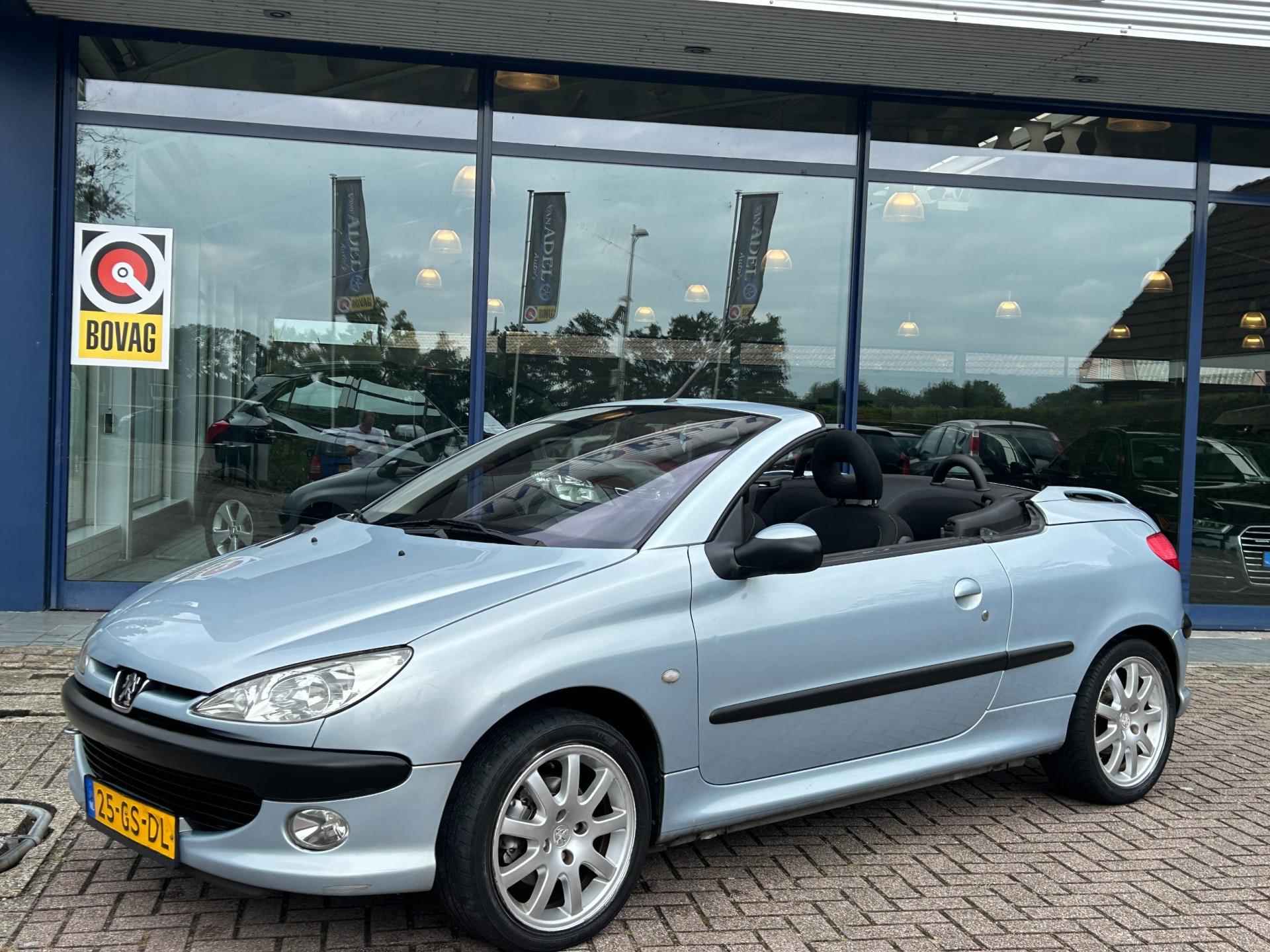 Peugeot 206 CC 2.0-16V El.Klap-Cabriodak Clima LM-Velgen Elek.Pakket NAP NL-Auto APK 5-25 Nette Staat! - 1/23